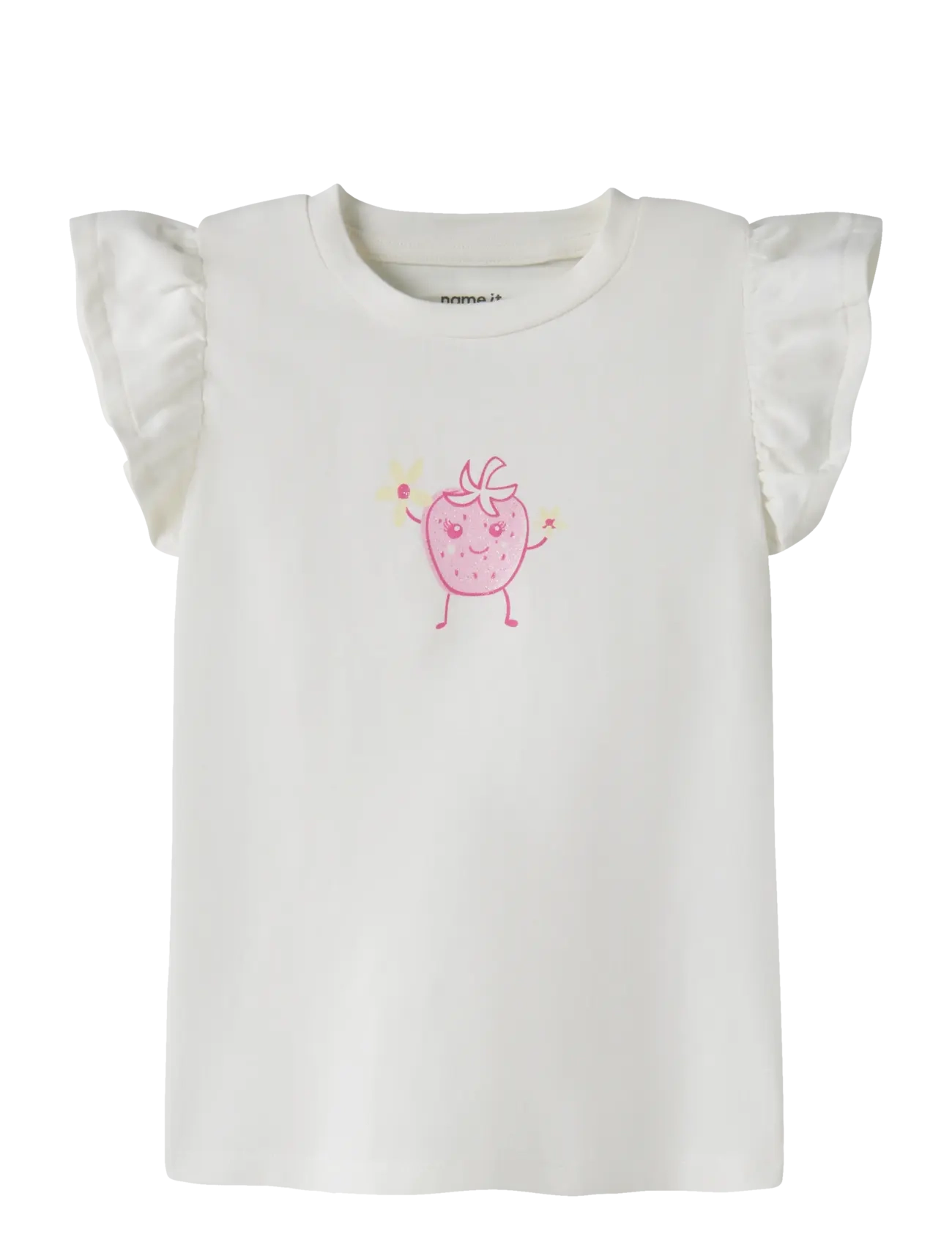 name it NMFFLITTAZ SS TOP BOX - Shop by size - CLOUD DANCER / cream