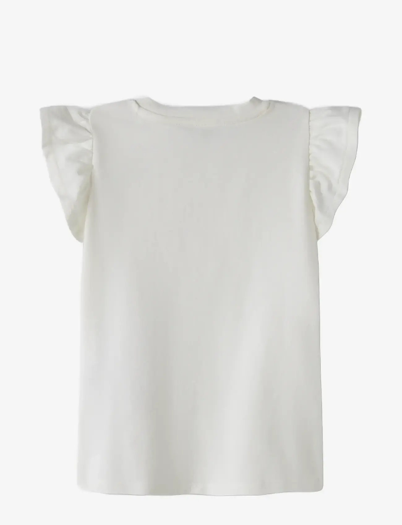 name it - NMFFLITTAZ SS TOP BOX - lühikeste varrukatega t-särgid - cloud dancer - 1