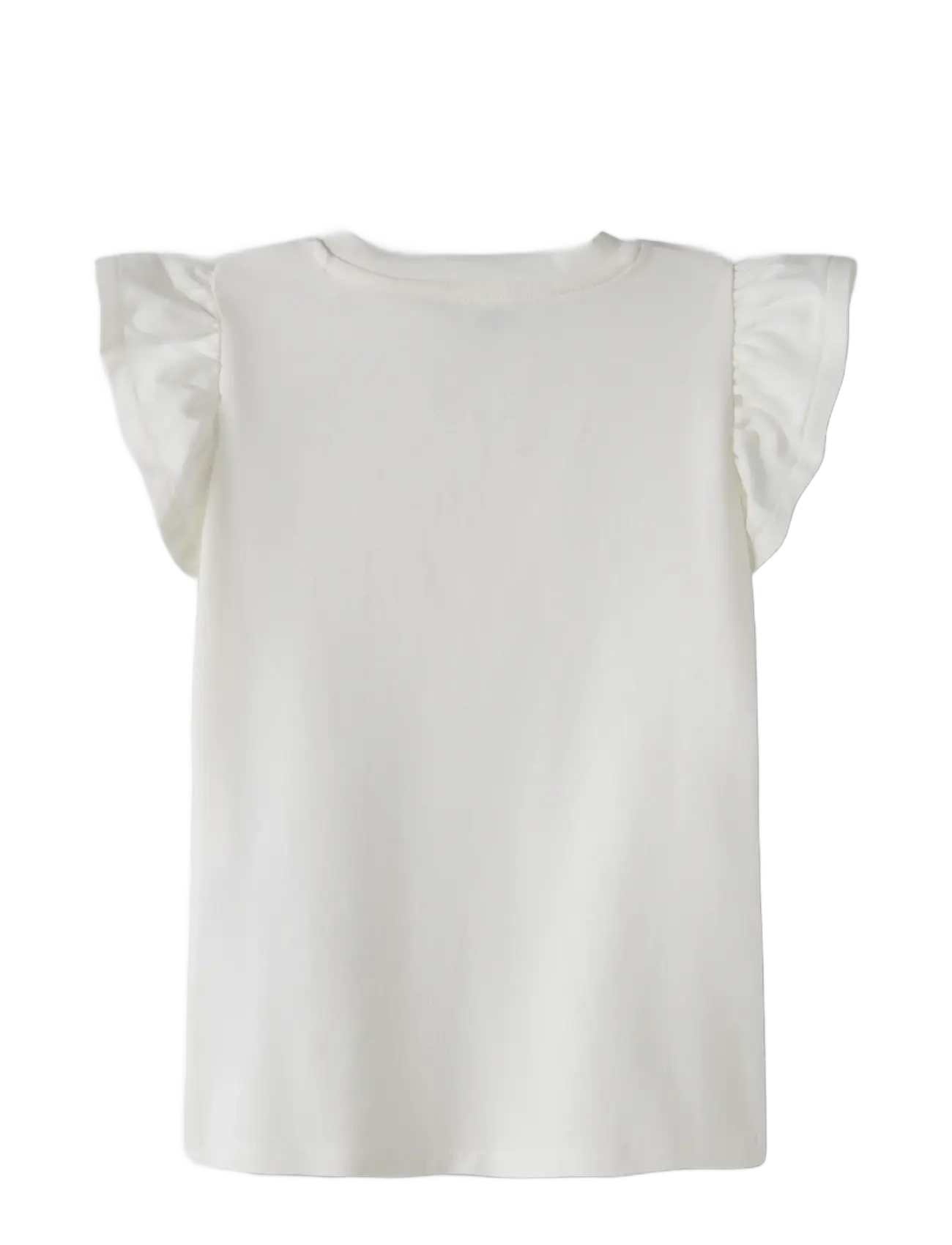 name it - NMFFLITTAZ SS TOP BOX - kortärmade t-shirts - cloud dancer - 1