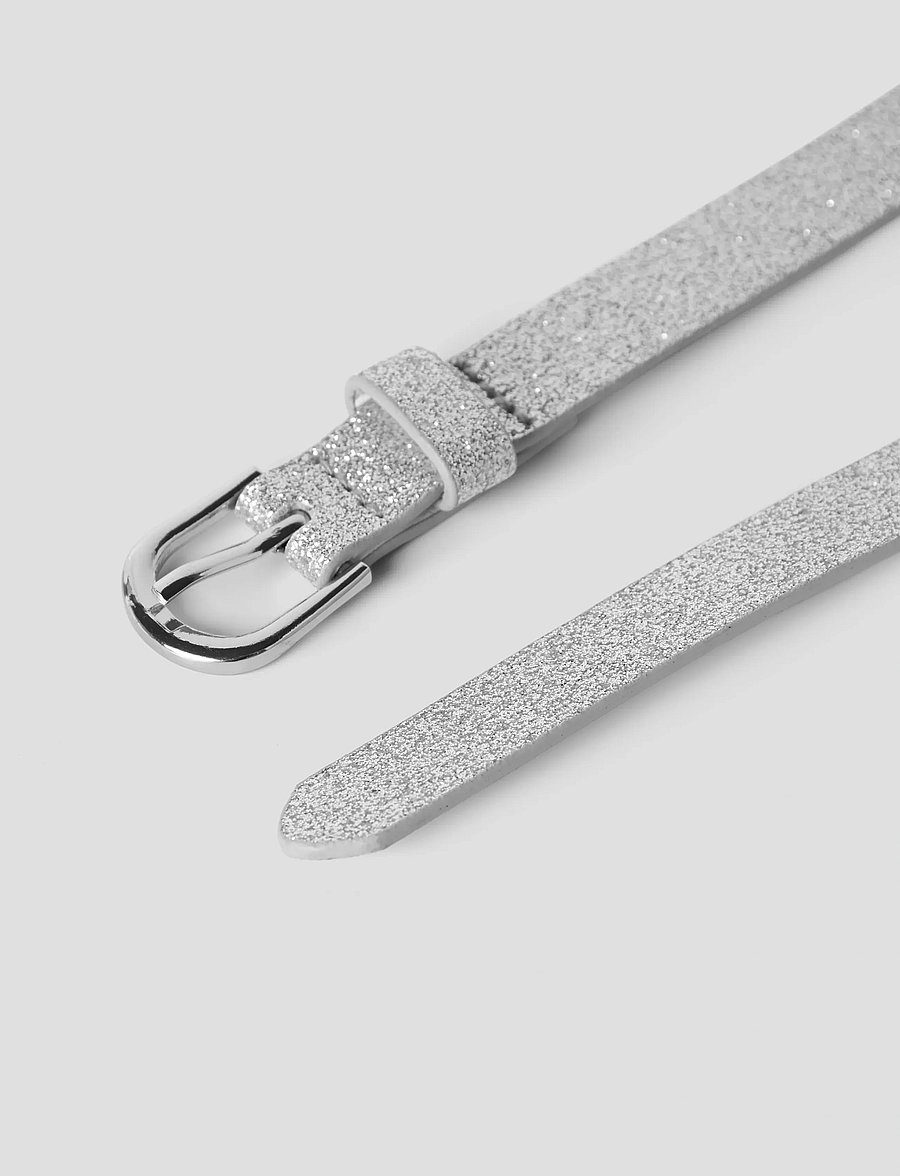 name it - NMFFRIKKA BELT - vööd - silver - 1
