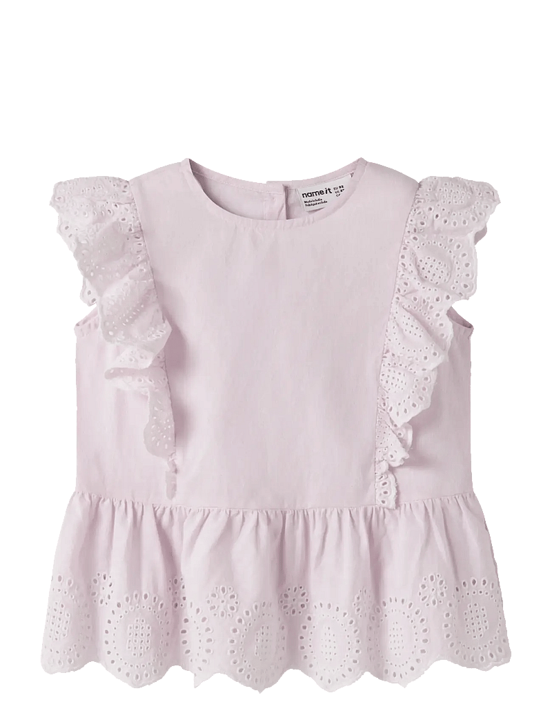 name it - NMFFERMA CAPSL TOP - kortærmede t-shirts - cradle pink - 0