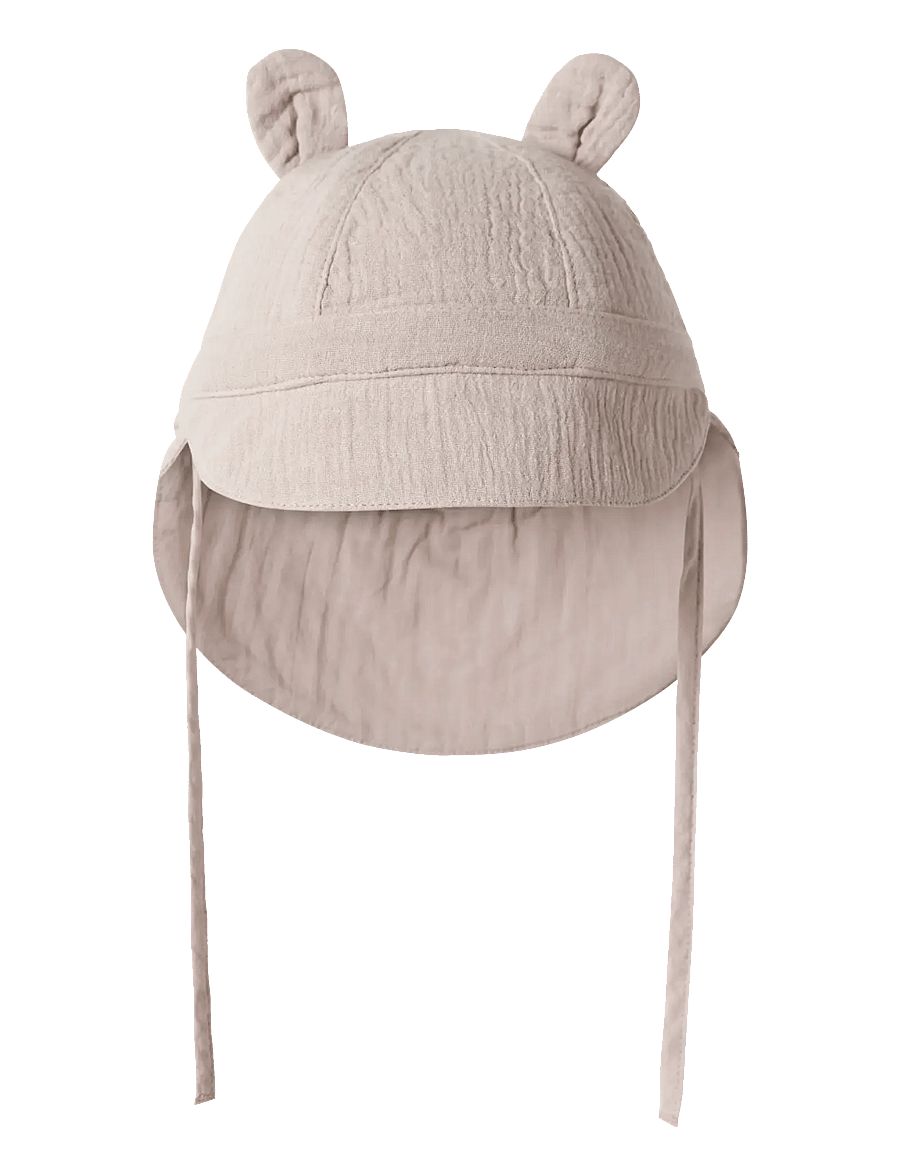 name it - NBNOPELLE HAT - babyhuer - chateau gray - 0