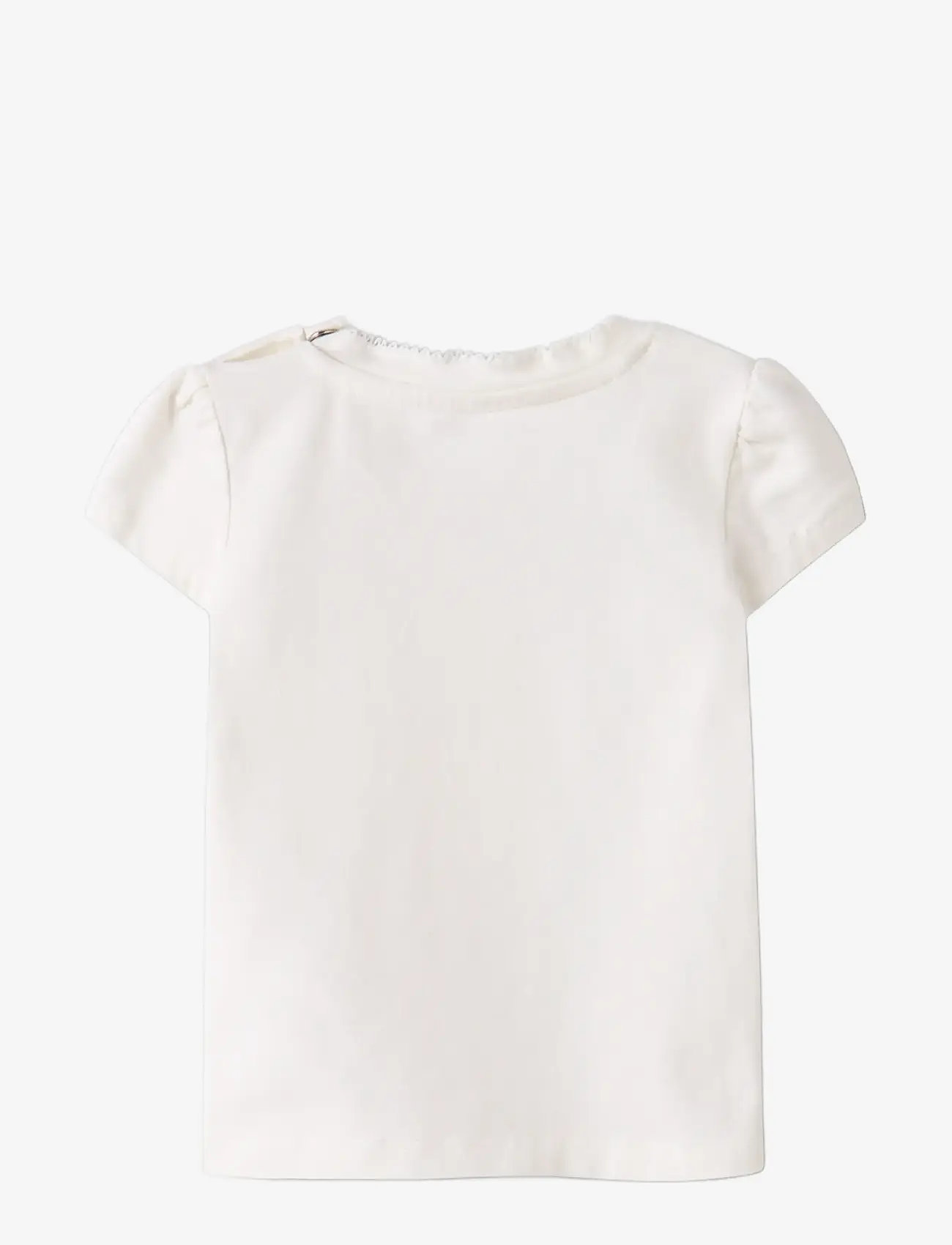 name it - NBFFILLAZ SS TOP BOX - short-sleeved t-shirts - cloud dancer - 1