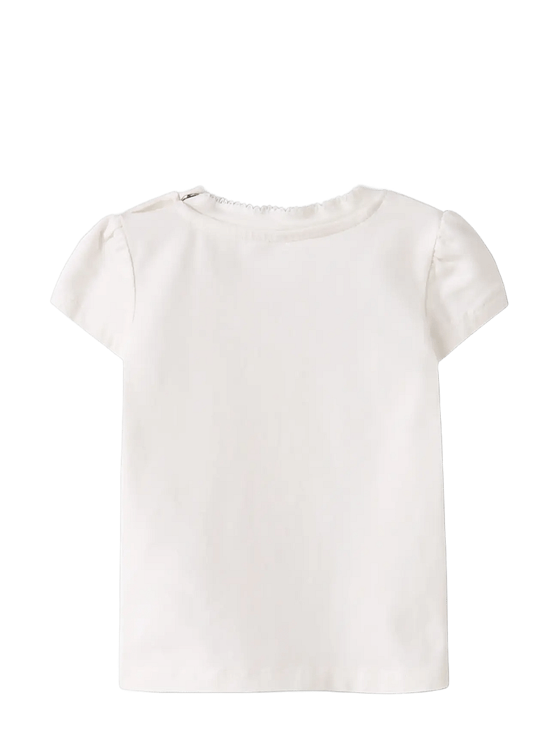 name it - NBFFILLAZ SS TOP BOX - short-sleeved t-shirts - cloud dancer - 1