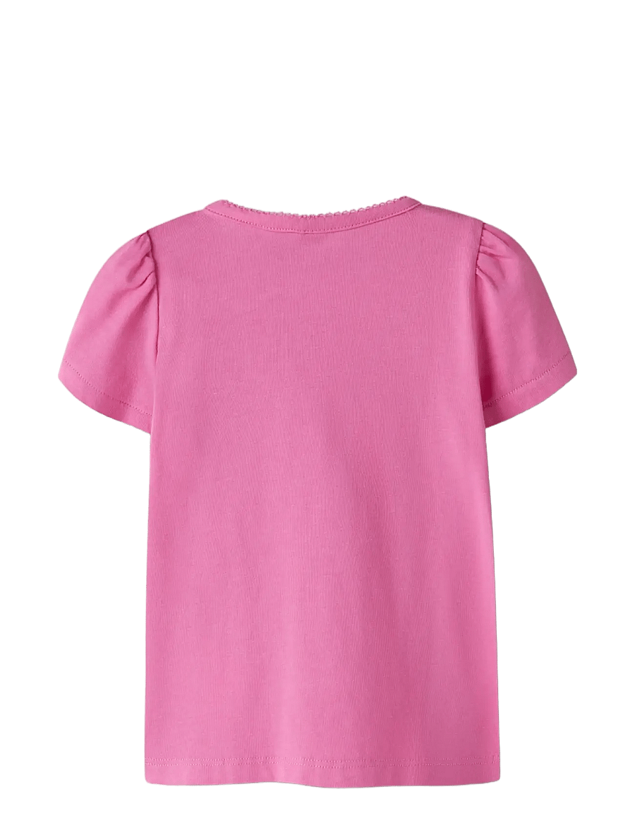 name it - NBFFILLAZ SS TOP BOX - kurzärmelige - strawberry moon - 1