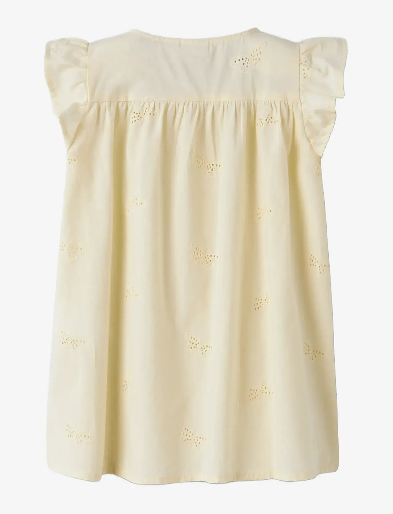name it - NMFFINAS SS DRESS - kortærmede hverdagskjoler - pear sorbet - 1