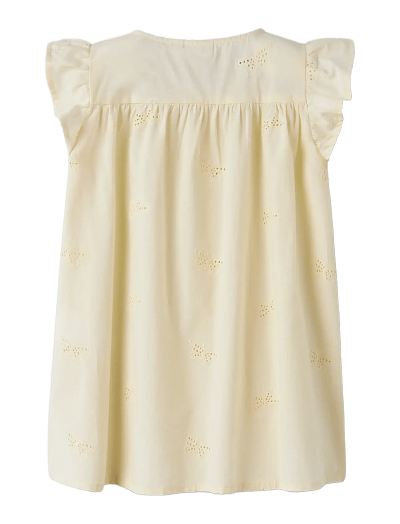 name it - NMFFINAS SS DRESS - kurzärmelige freizeitkleider - pear sorbet - 1