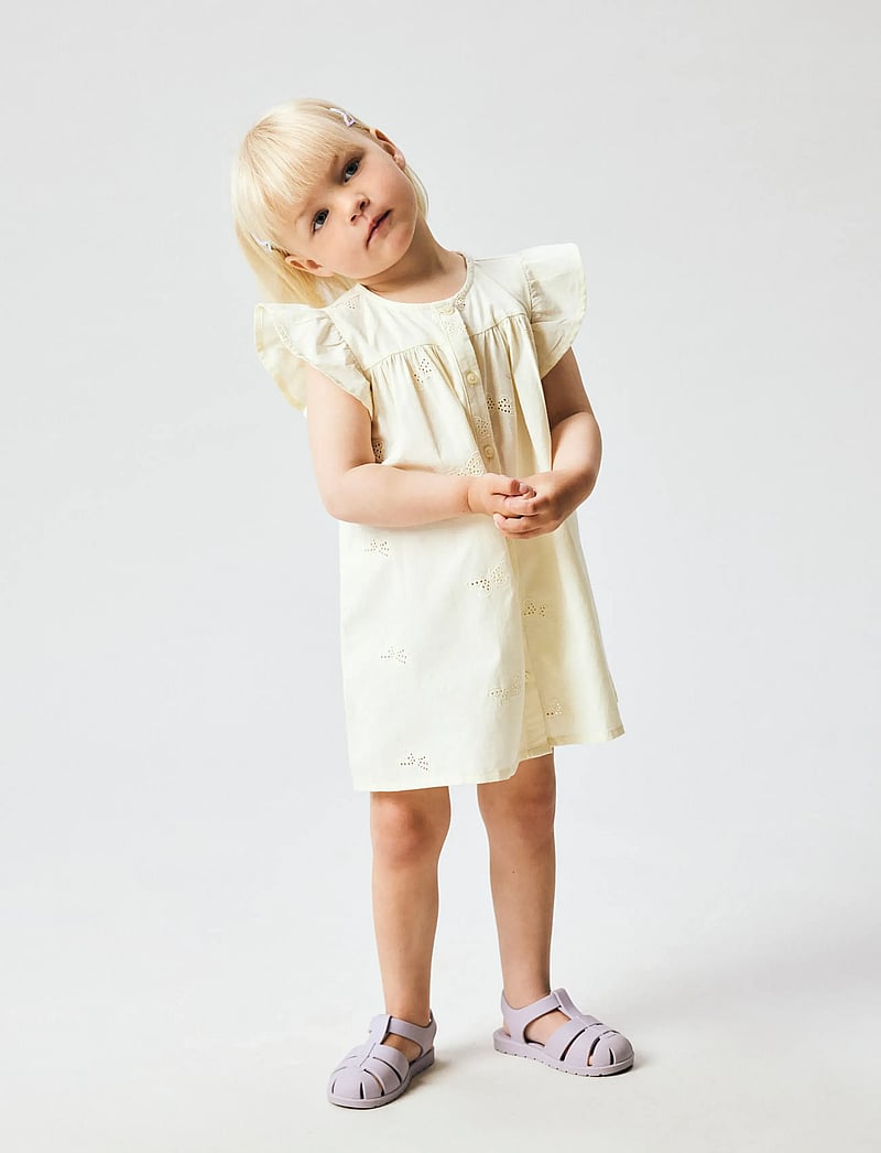 name it - NMFFINAS SS DRESS - kurzärmelige freizeitkleider - pear sorbet - 2