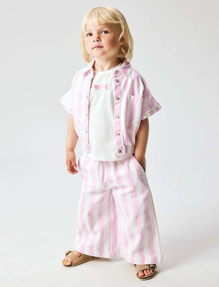 name it - NMFFRIBA WIDE PANT - babyhosen - cradle pink - 3