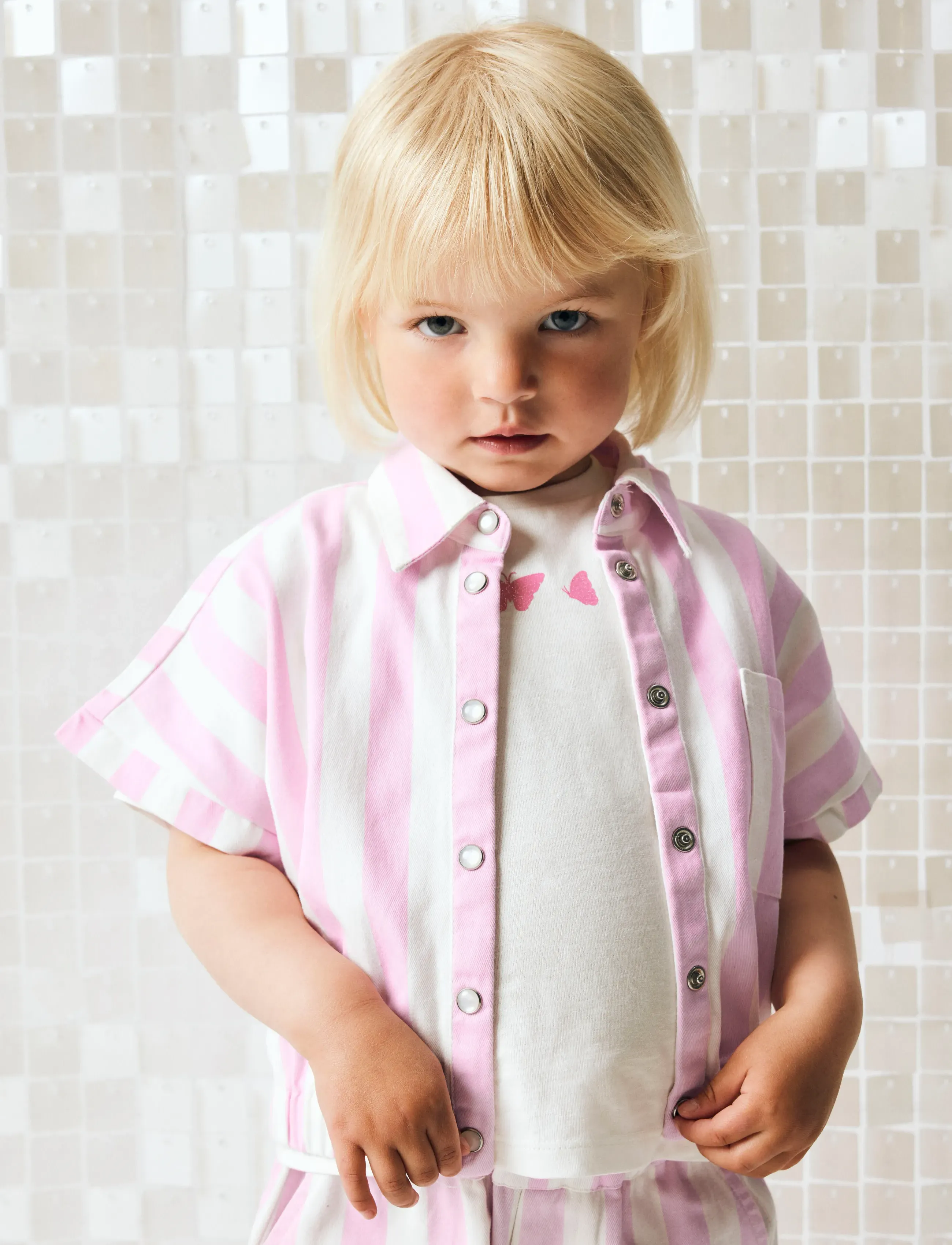 name it - NMFFRIBA VEST - kortärmade skjortor - cradle pink - 3