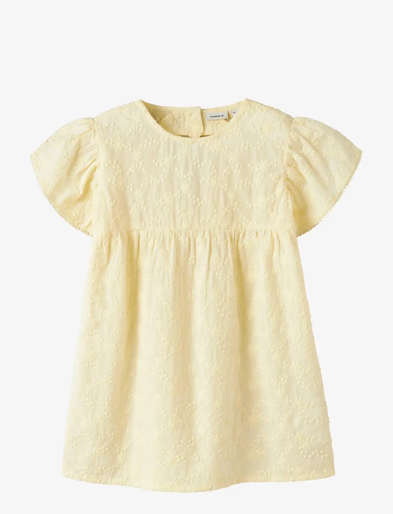 name it - NMFFREDERIKKE CAPSL DRESS - lühikeste varrukatega vabaaja kleidid - pear sorbet - 0