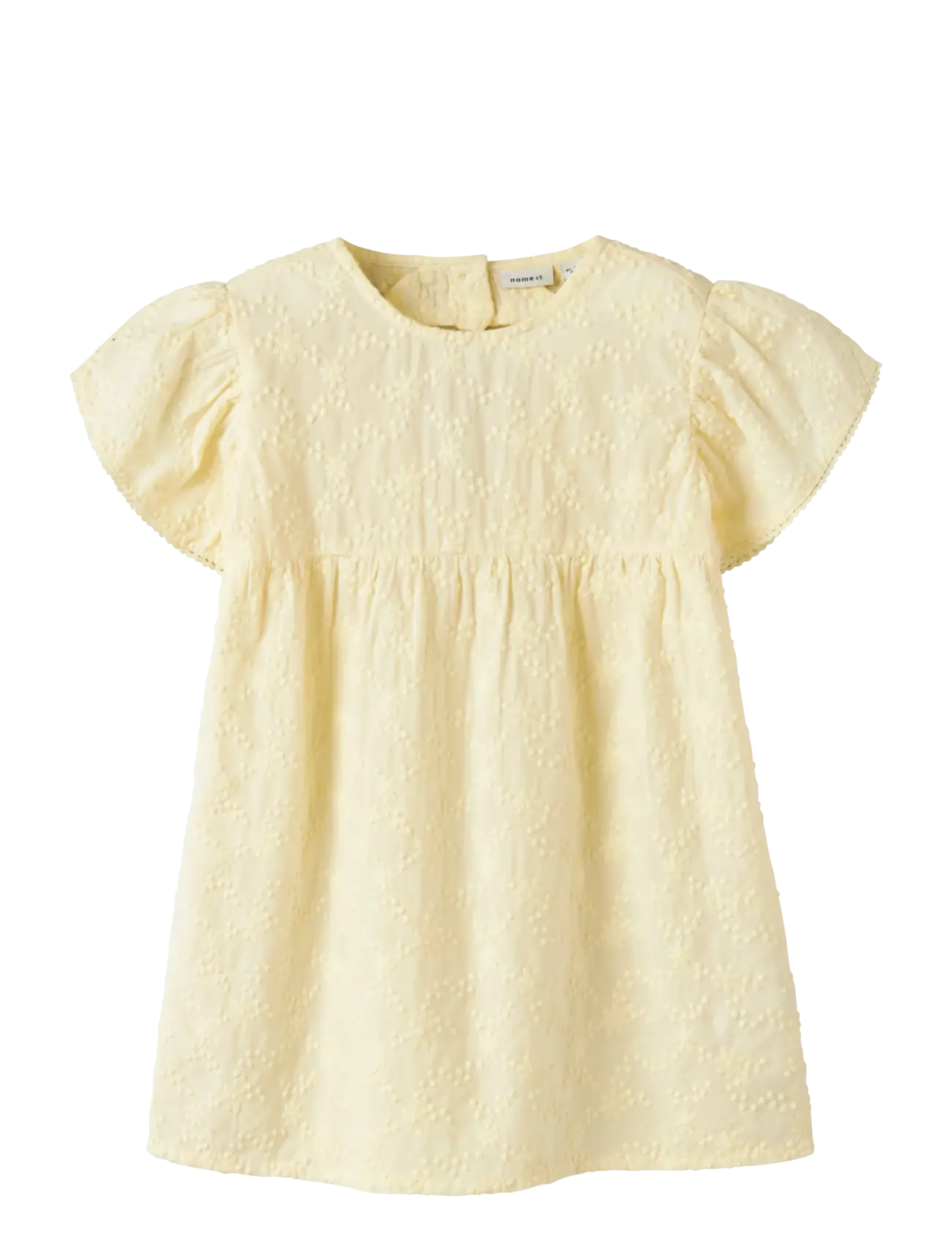 name it NMFFREDERIKKE CAPSL DRESS - Jurken - PEAR SORBET / yellow