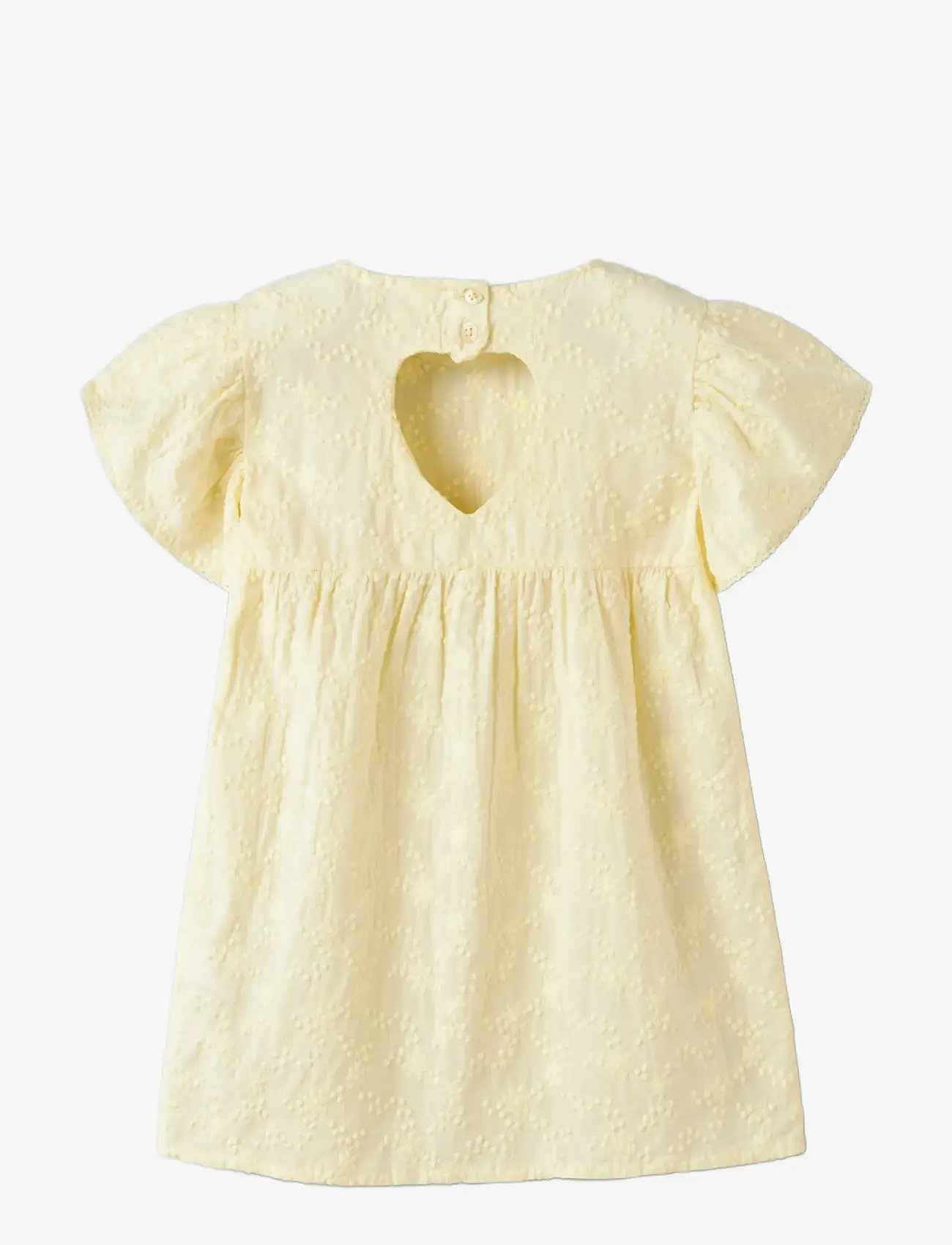 name it - NMFFREDERIKKE CAPSL DRESS - lühikeste varrukatega vabaaja kleidid - pear sorbet - 1