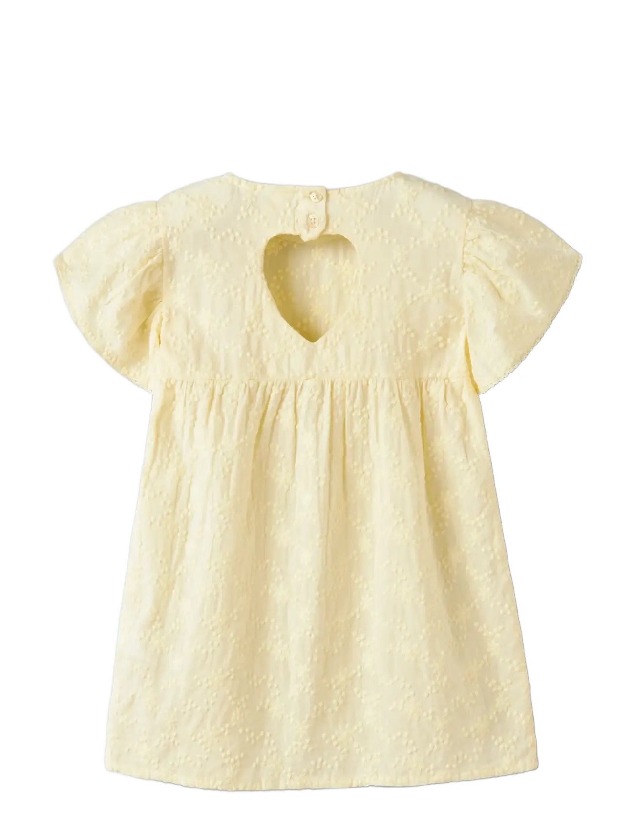 name it - NMFFREDERIKKE CAPSL DRESS - kortärmade vardagsklänningar - pear sorbet - 1