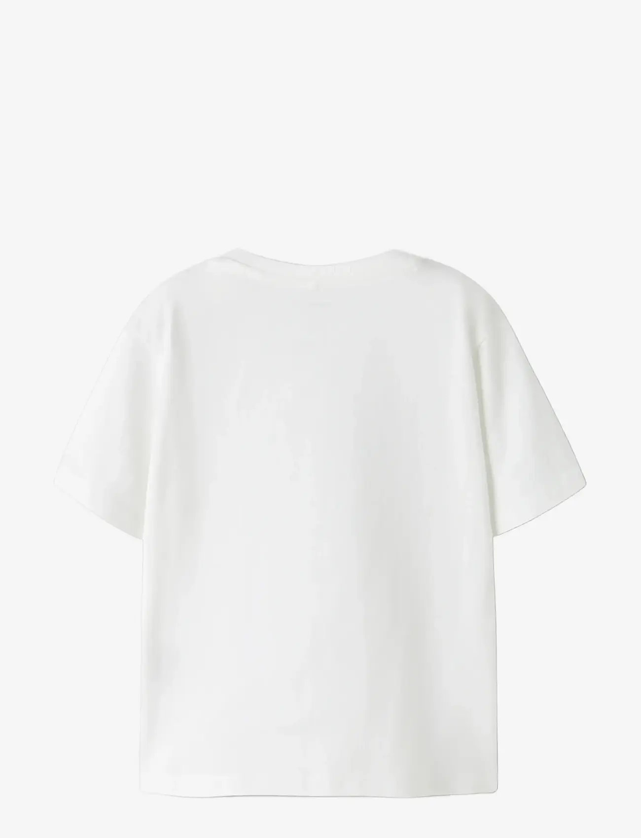 name it - NMMFOPZ SS NREG TOP BOX - kortærmede t-shirts - bright white - 1