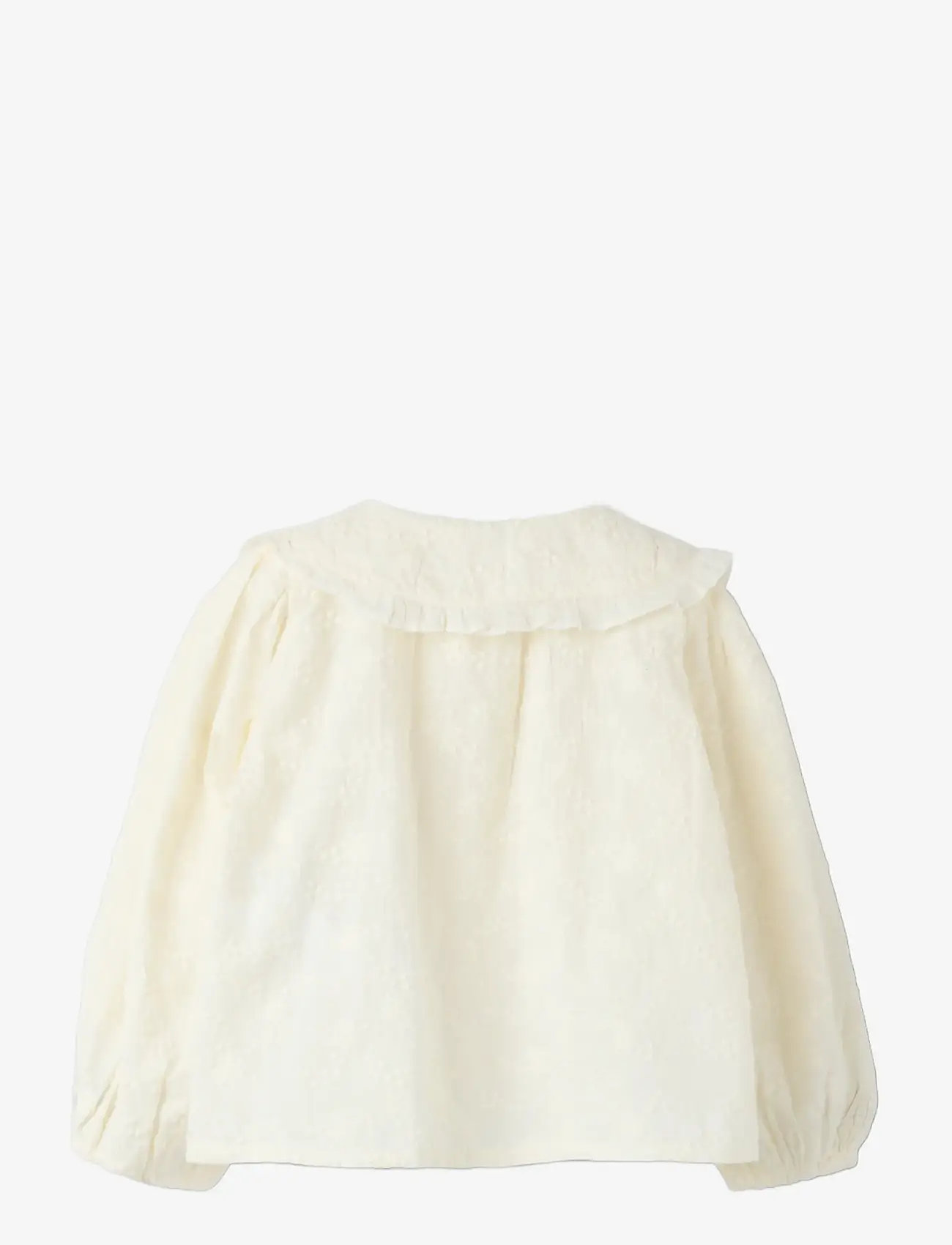 name it - -NMFFREDERIKKE LS SHIRT - pikkade varrukatega särgid - cloud dancer - 1