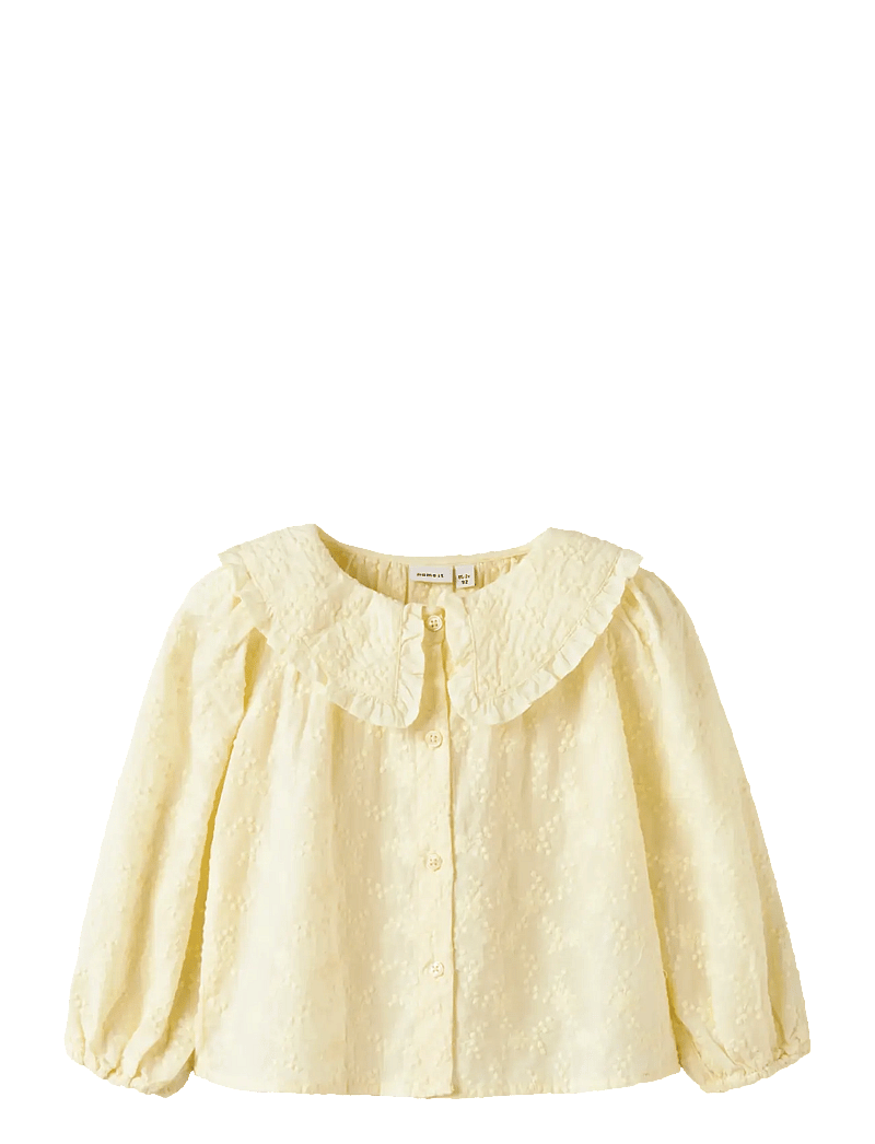name it - -NMFFREDERIKKE LS SHIRT - pikkade varrukatega särgid - pear sorbet - 0