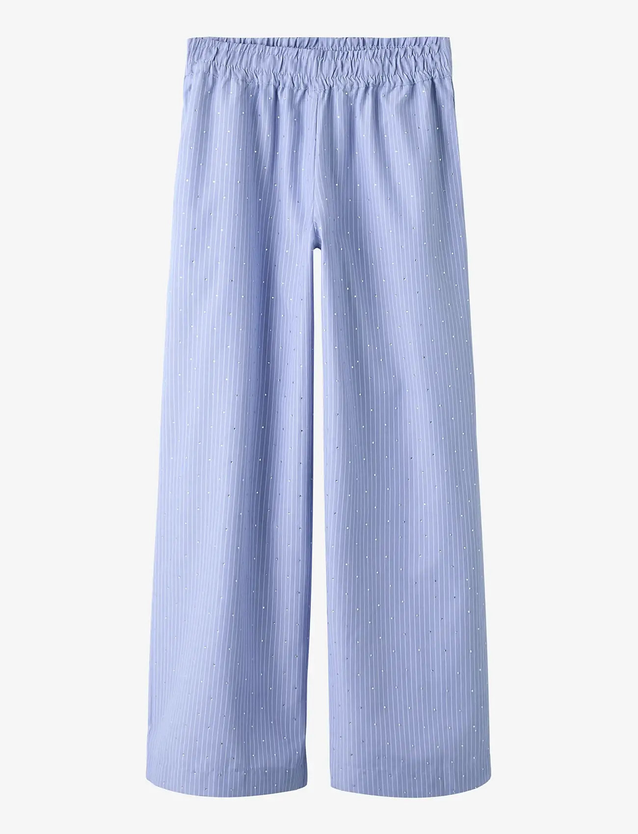 name it - NKFFLORITTA WIDE PANT - gode sommertilbud - purple impression - 0
