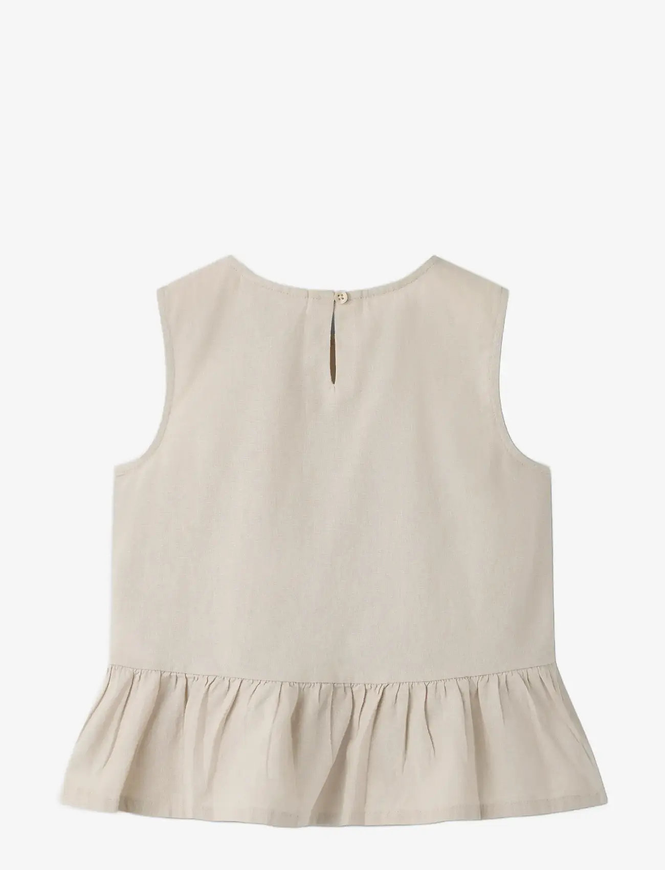 name it - NKFFALINNEN SL TOP - tanktops - chateau gray - 1