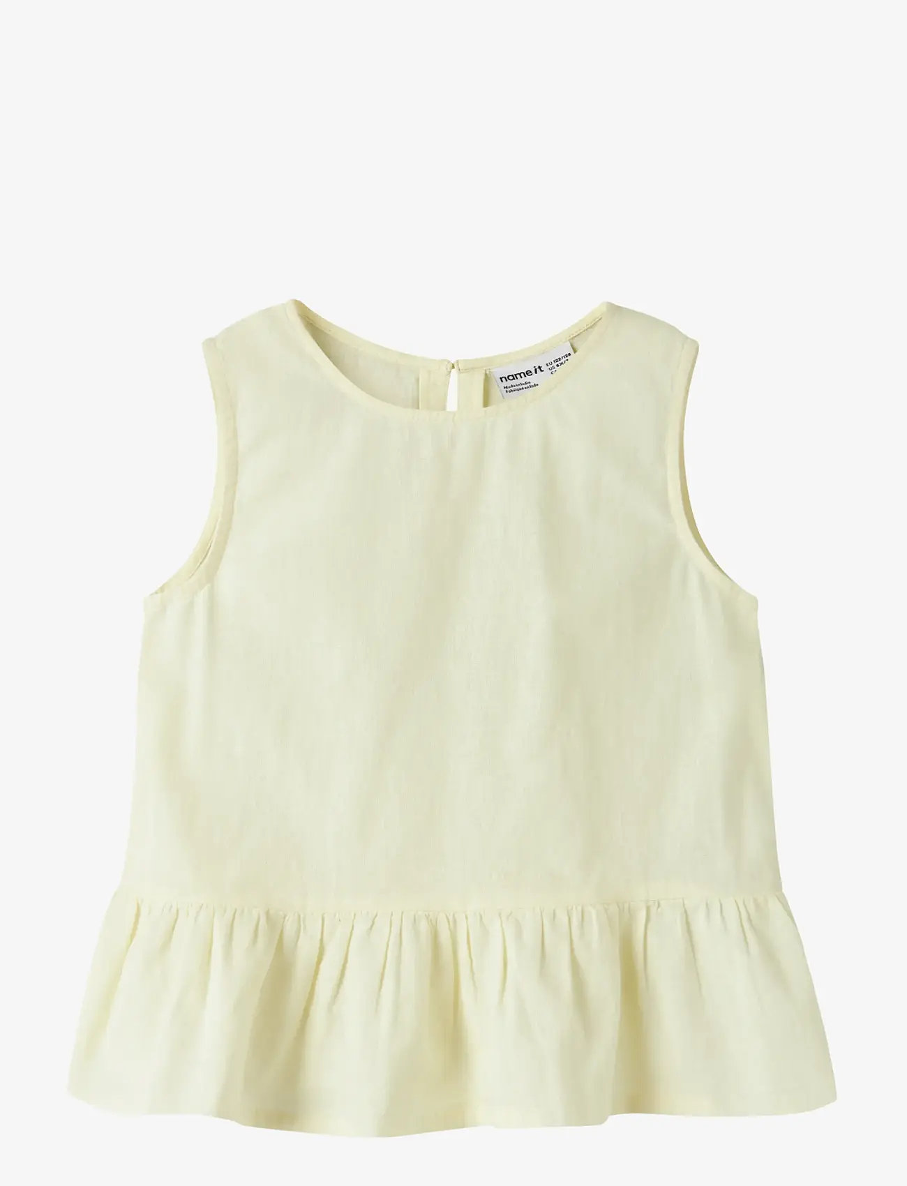 name it - NKFFALINNEN SL TOP - tank top - pear sorbet - 0