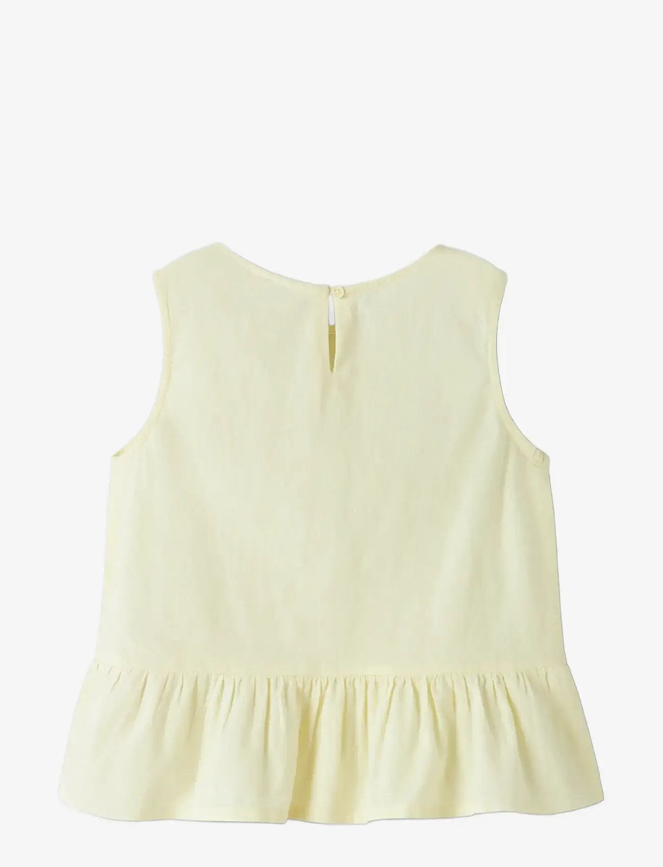 name it - NKFFALINNEN SL TOP - tank top - pear sorbet - 1
