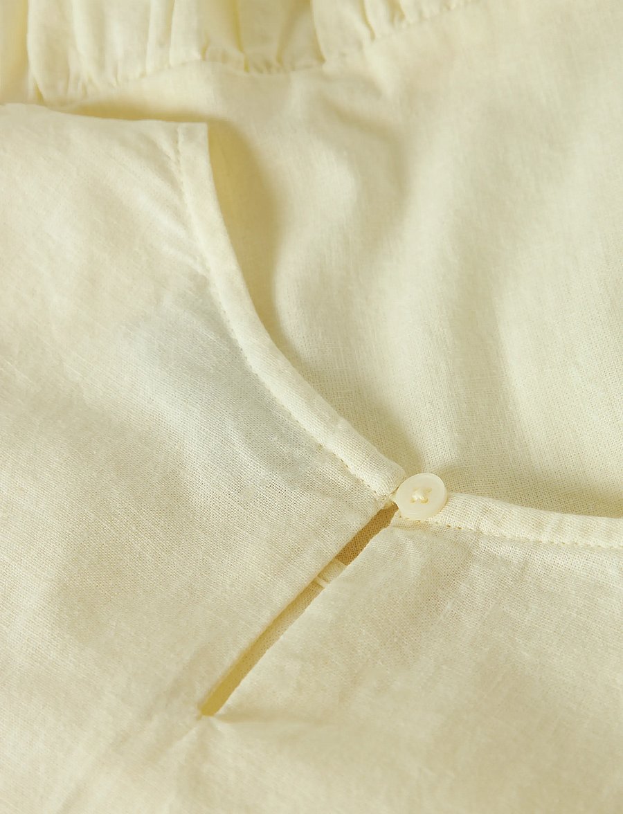 name it - NKFFALINNEN SL TOP - débardeurs - pear sorbet - 2