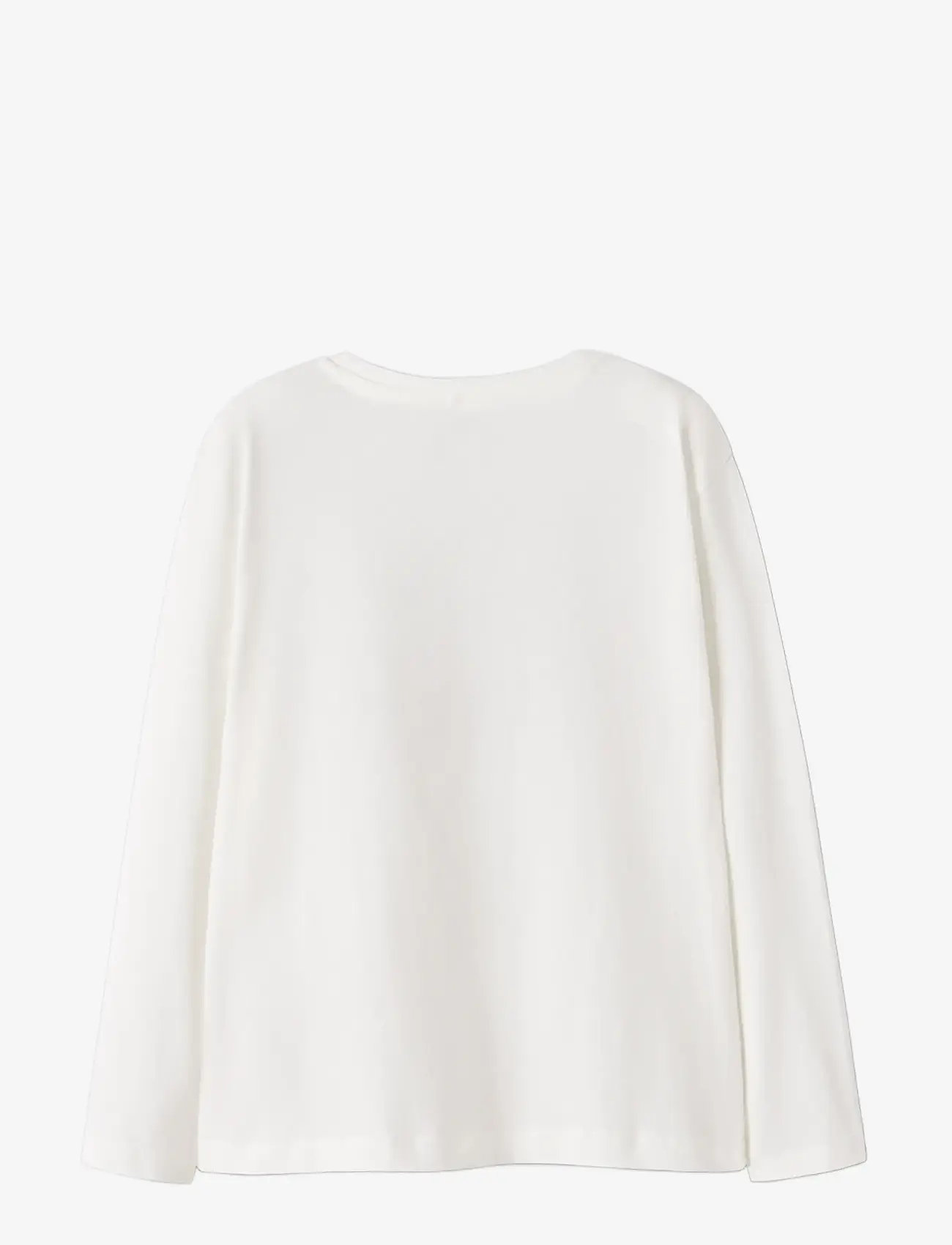 name it - NKFVOTEA 2P LS NREG TOP - langærmede t-shirts - cloud dancer - 1