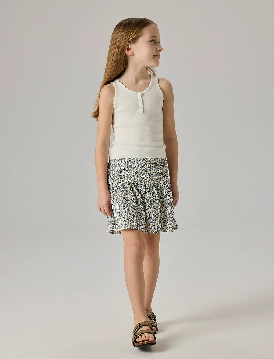 name it - NKFFLEURA SKIRT - kurze röcke - navy blazer - 2