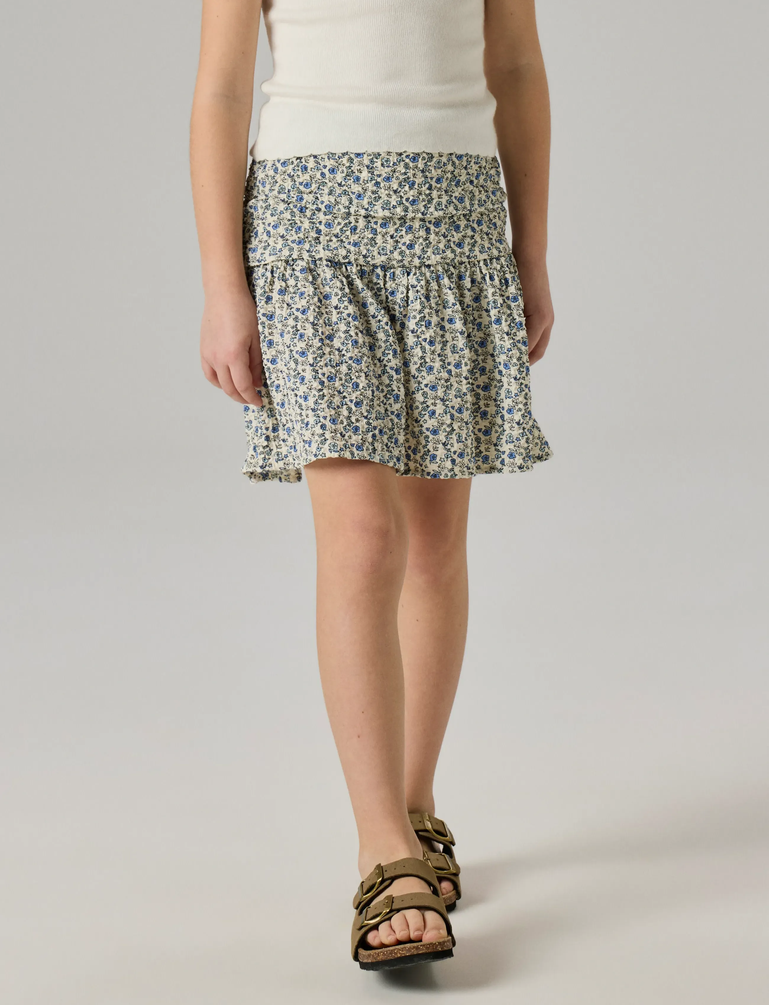 name it - NKFFLEURA SKIRT - stutt pils - navy blazer - 3