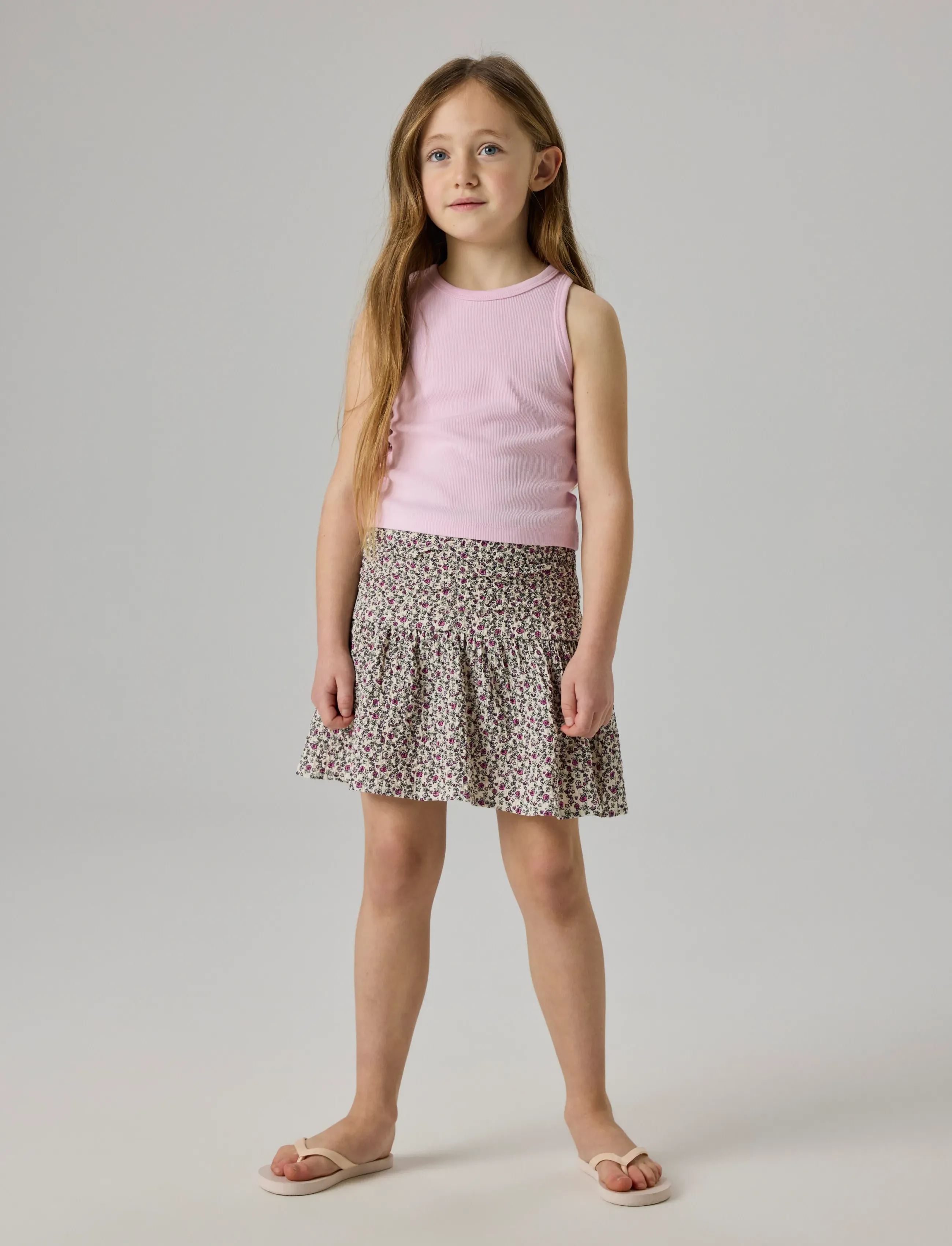 name it - NKFFLEURA SKIRT - korta kjolar - strawberry moon - 3