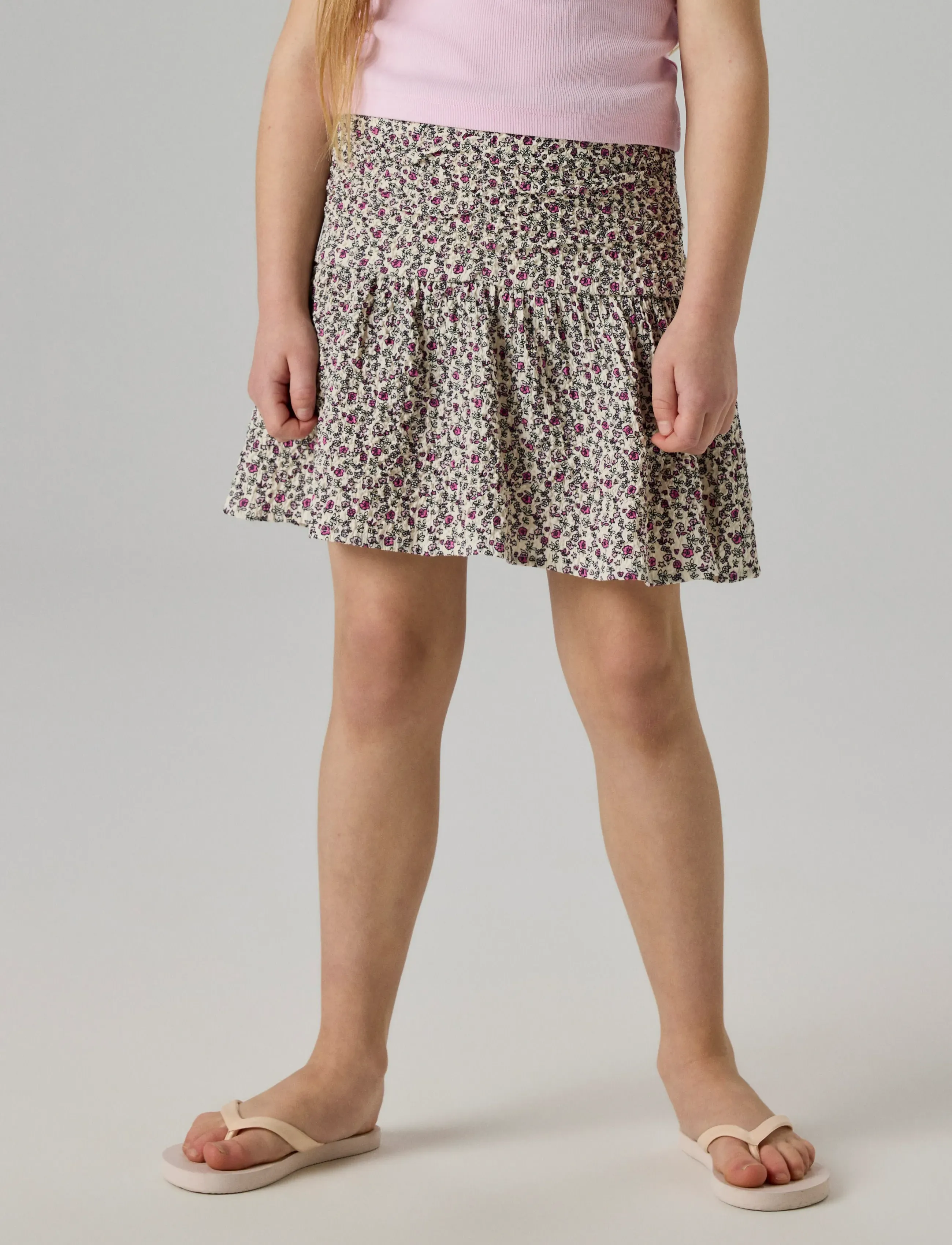 name it - NKFFLEURA SKIRT - korta kjolar - strawberry moon - 4