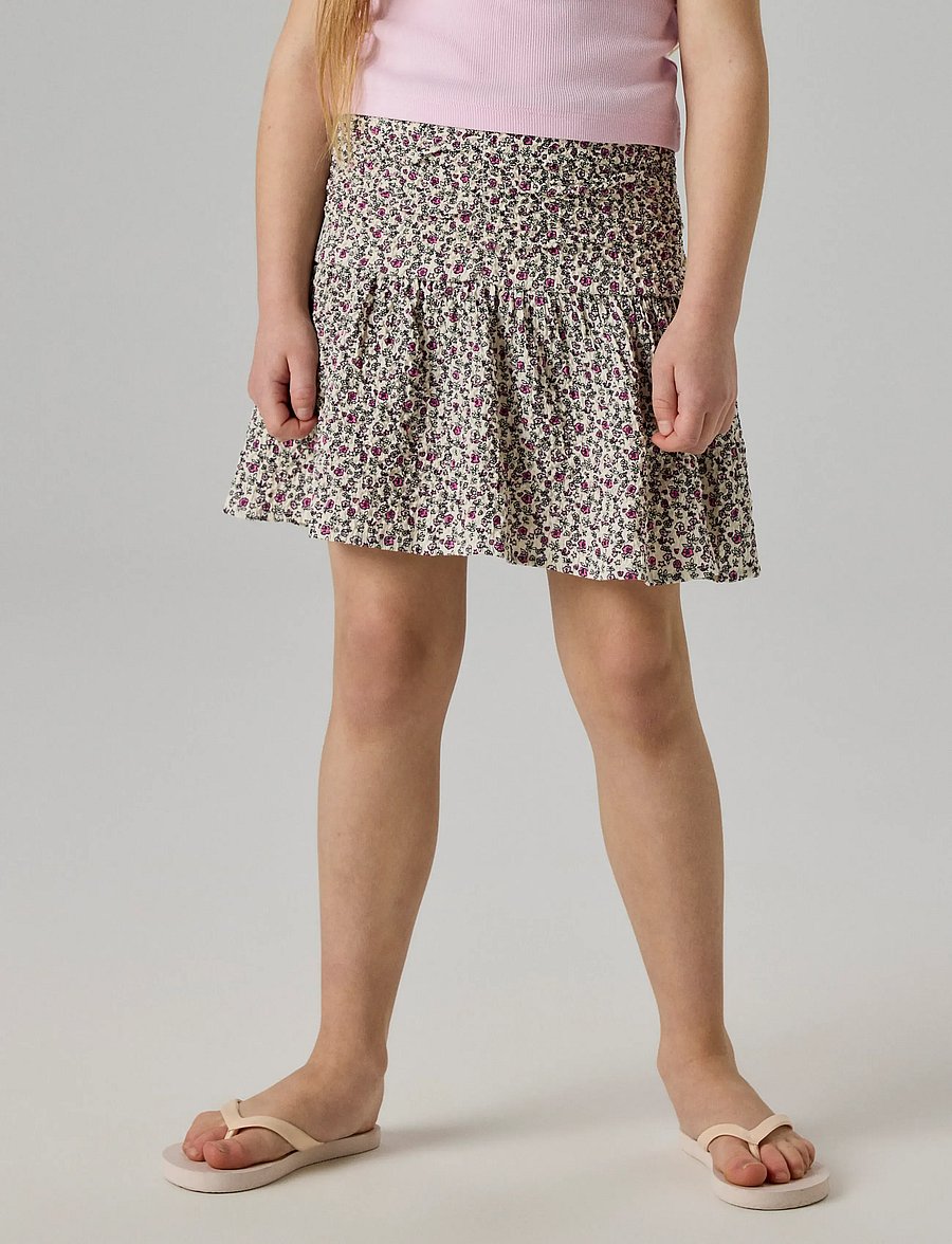 name it - NKFFLEURA SKIRT - kurze röcke - strawberry moon - 4