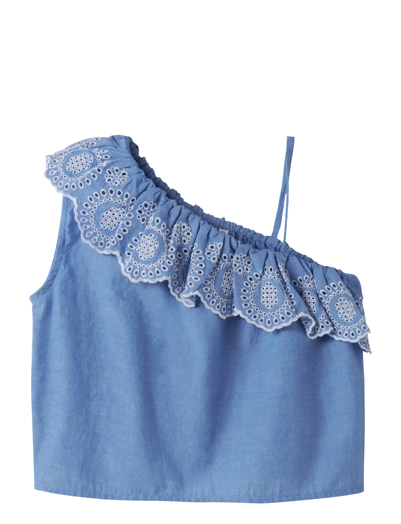 name it NKFFERMA SHORT TOP - T-shirts - PURPLE IMPRESSION / blue