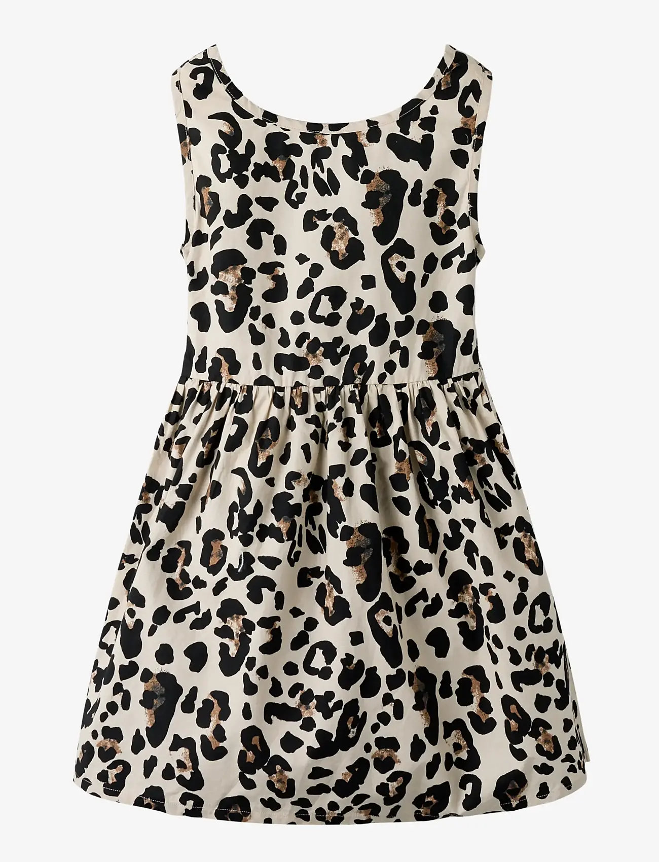 name it - NKFFLARING SL DRESS - armeløse hverdagskjoler - peyote - 0