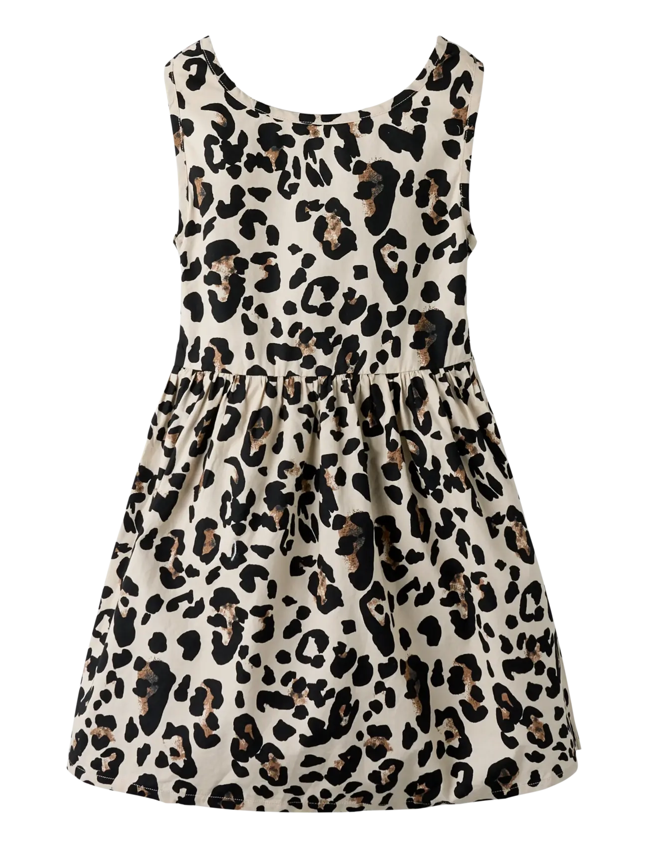 name it NKFFLARING SL DRESS - Back to school - PEYOTE / multi