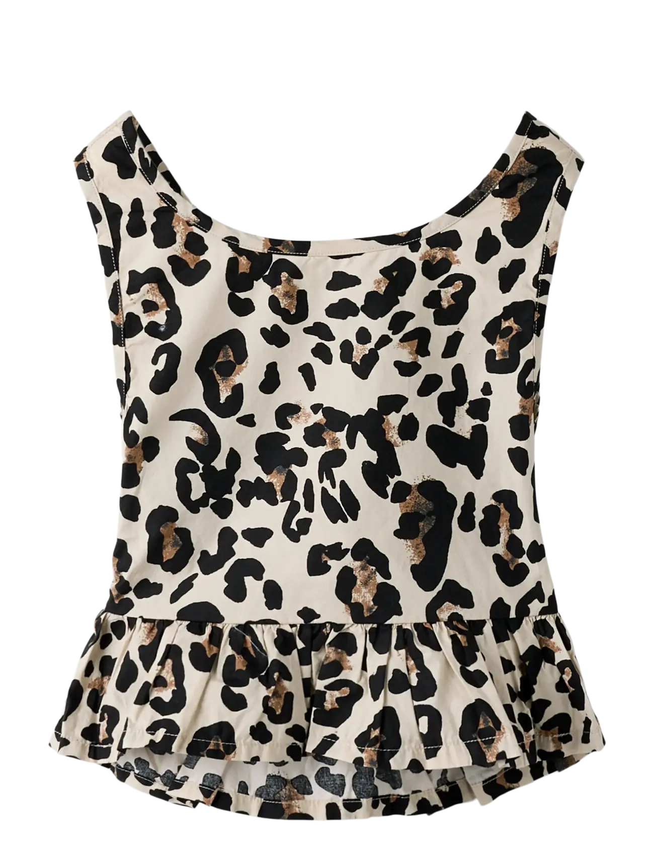 name it NKFFLARING SL CROPPED TOP - Verslaðu eftir aldri - PEYOTE / multi