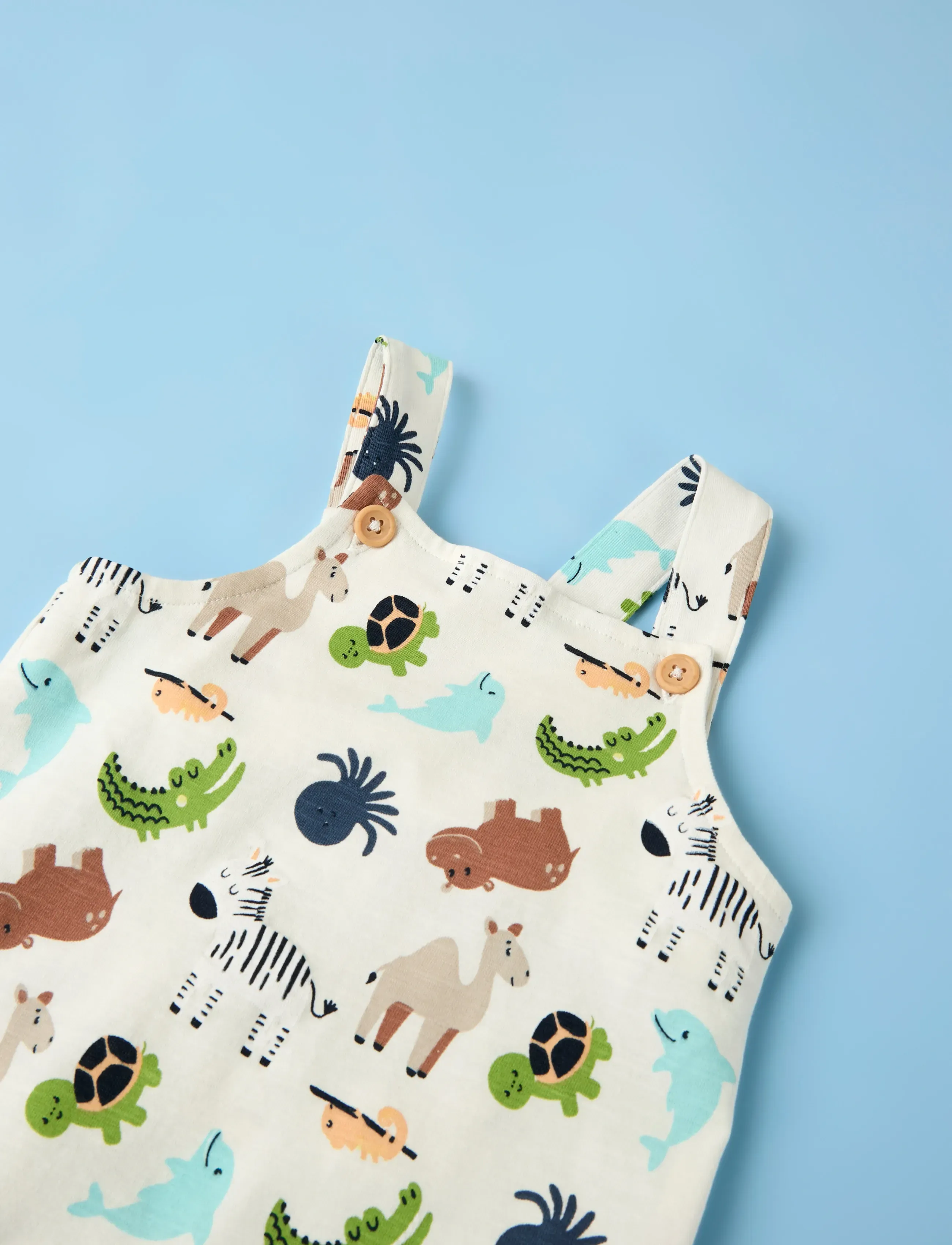 name it - NBMFARI SHORTS OVERALL - pükskostüümid - cloud dancer - 2
