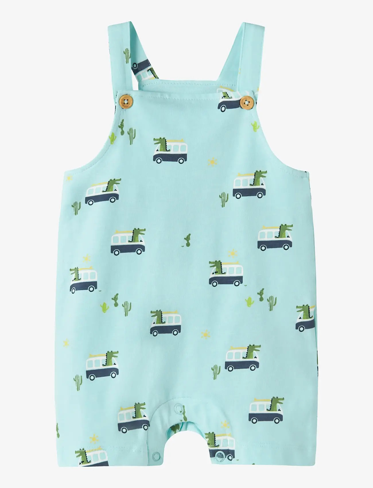 name it - NBMFARI SHORTS OVERALL - buksedragter - limpet shell - 0