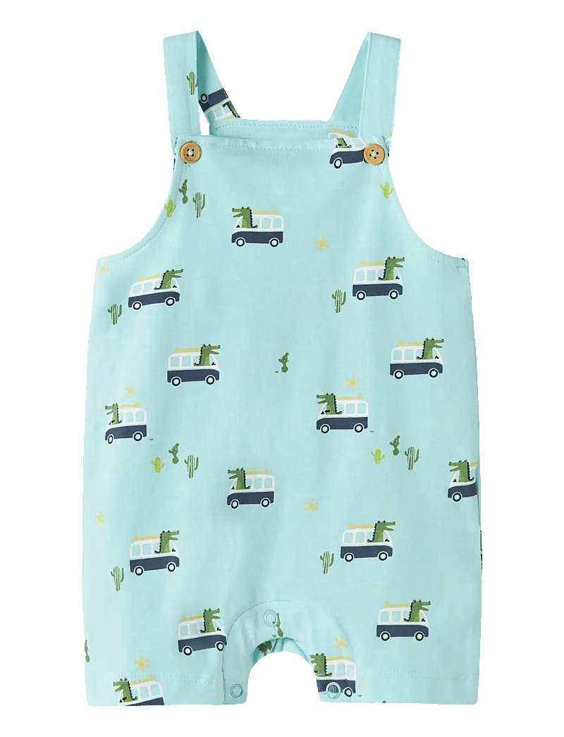 name it - NBMFARI SHORTS OVERALL - buksedragter - limpet shell - 0