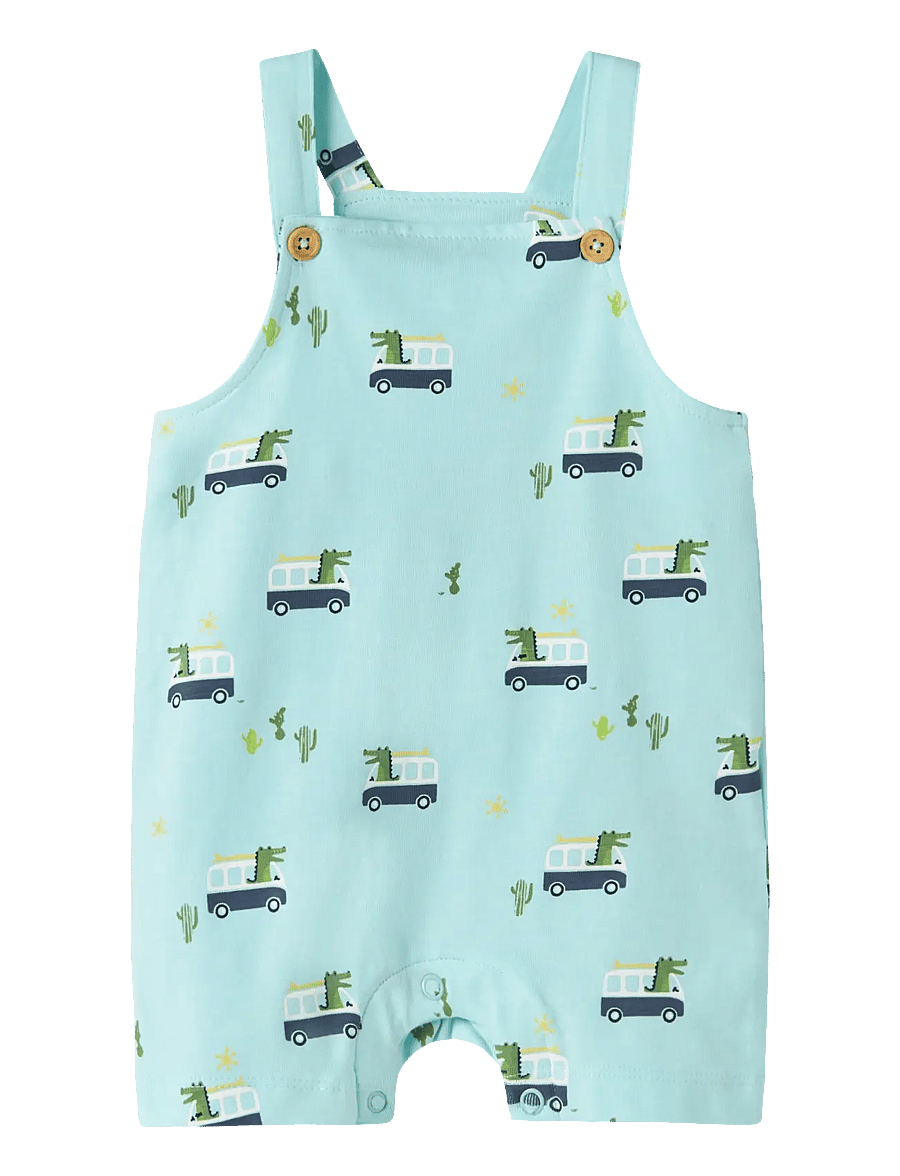 name it - NBMFARI SHORTS OVERALL - jumpsuits - limpet shell - 0