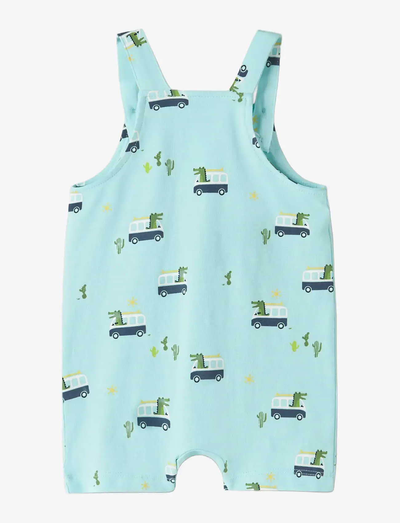 name it - NBMFARI SHORTS OVERALL - buksedragter - limpet shell - 1