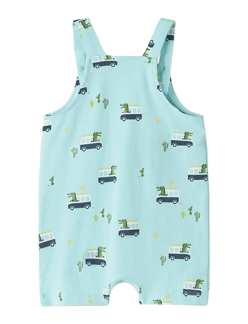 name it - NBMFARI SHORTS OVERALL - buksedragter - limpet shell - 1