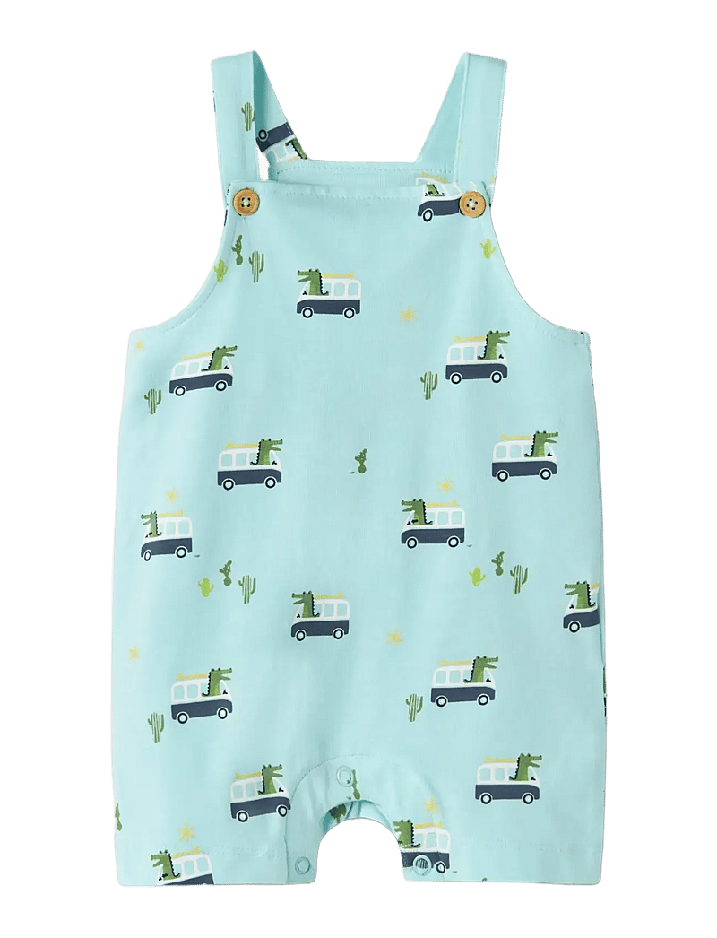 name it - NBMFARI SHORTS OVERALL - buksedragter - limpet shell - 2