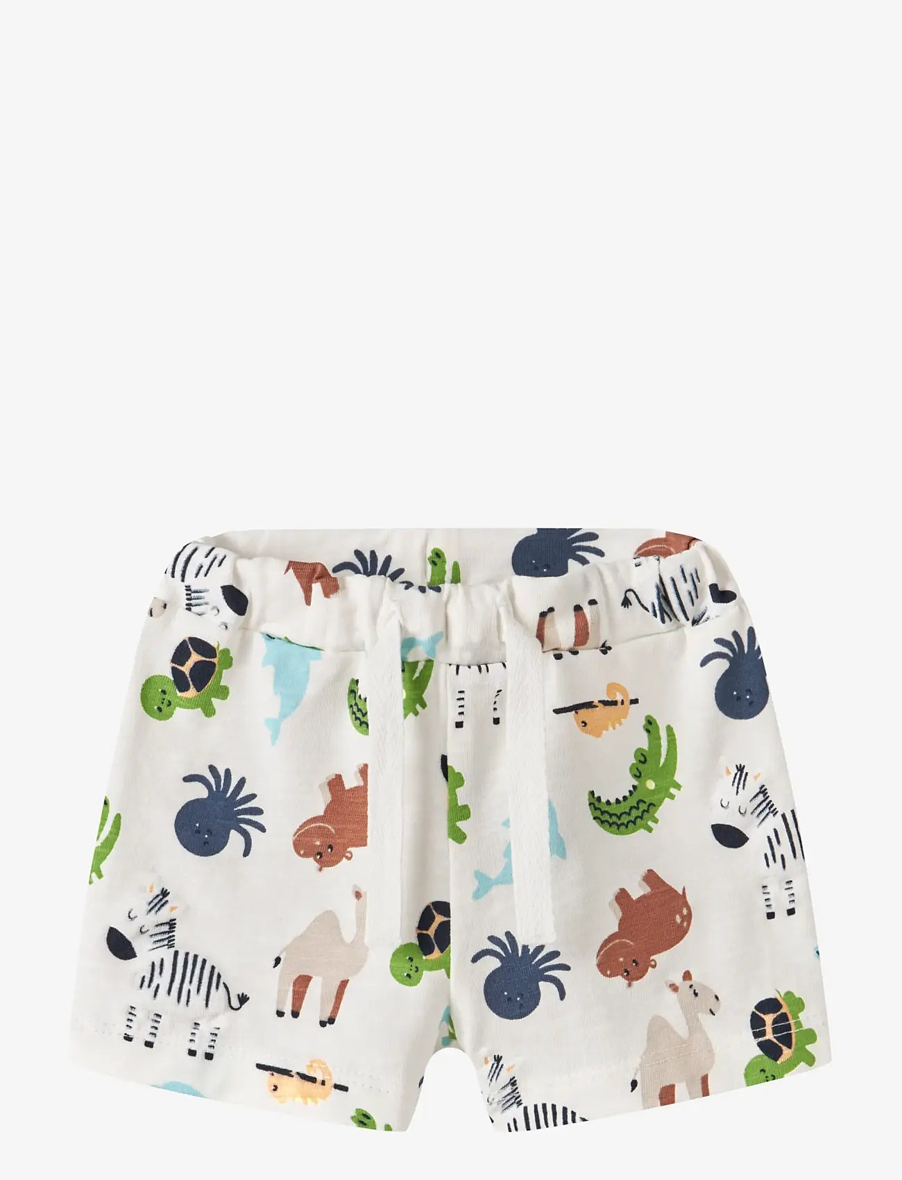 name it - NBMFARI SHORTS - sweatshorts - cloud dancer - 0