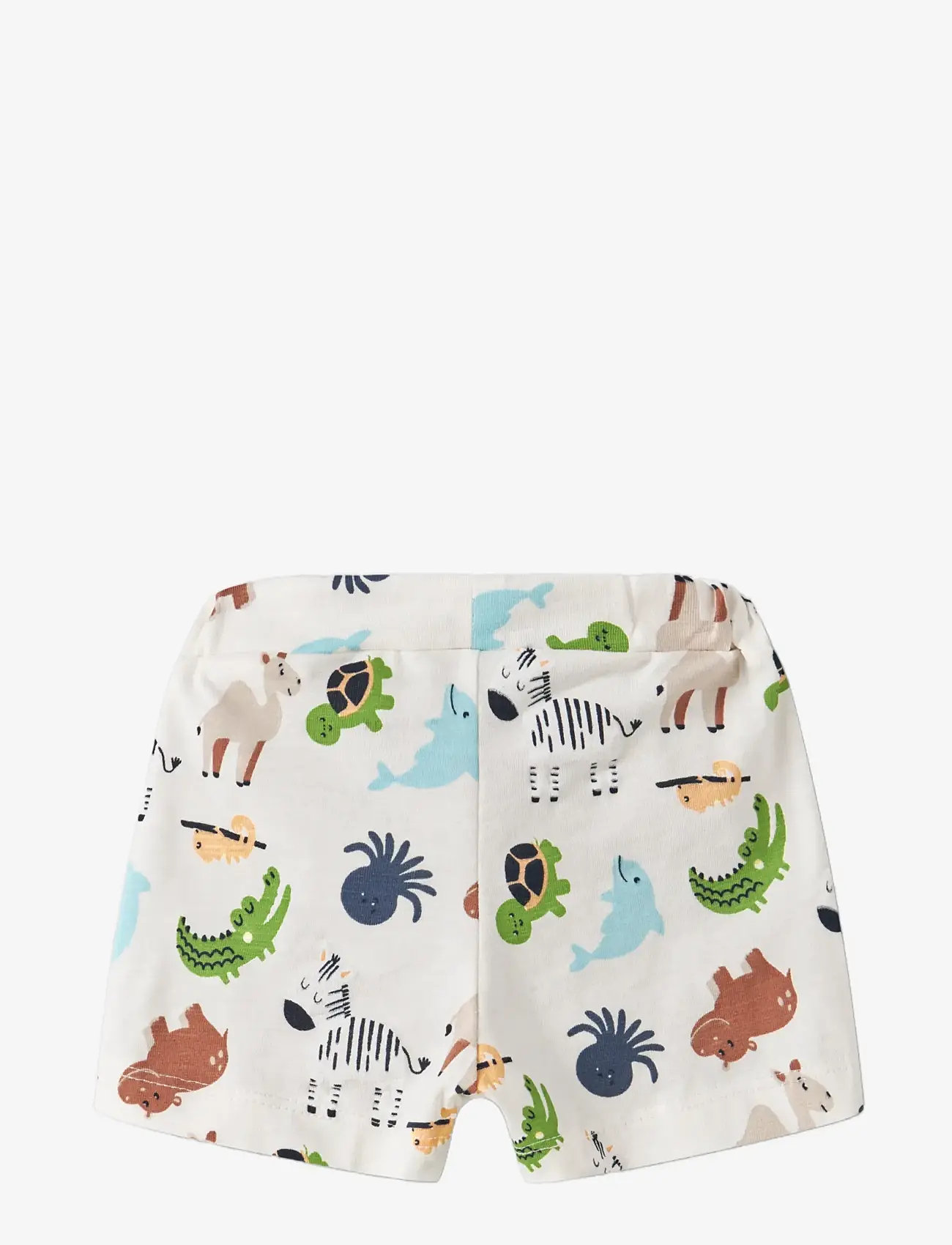 name it - NBMFARI SHORTS - sweatshorts - cloud dancer - 1