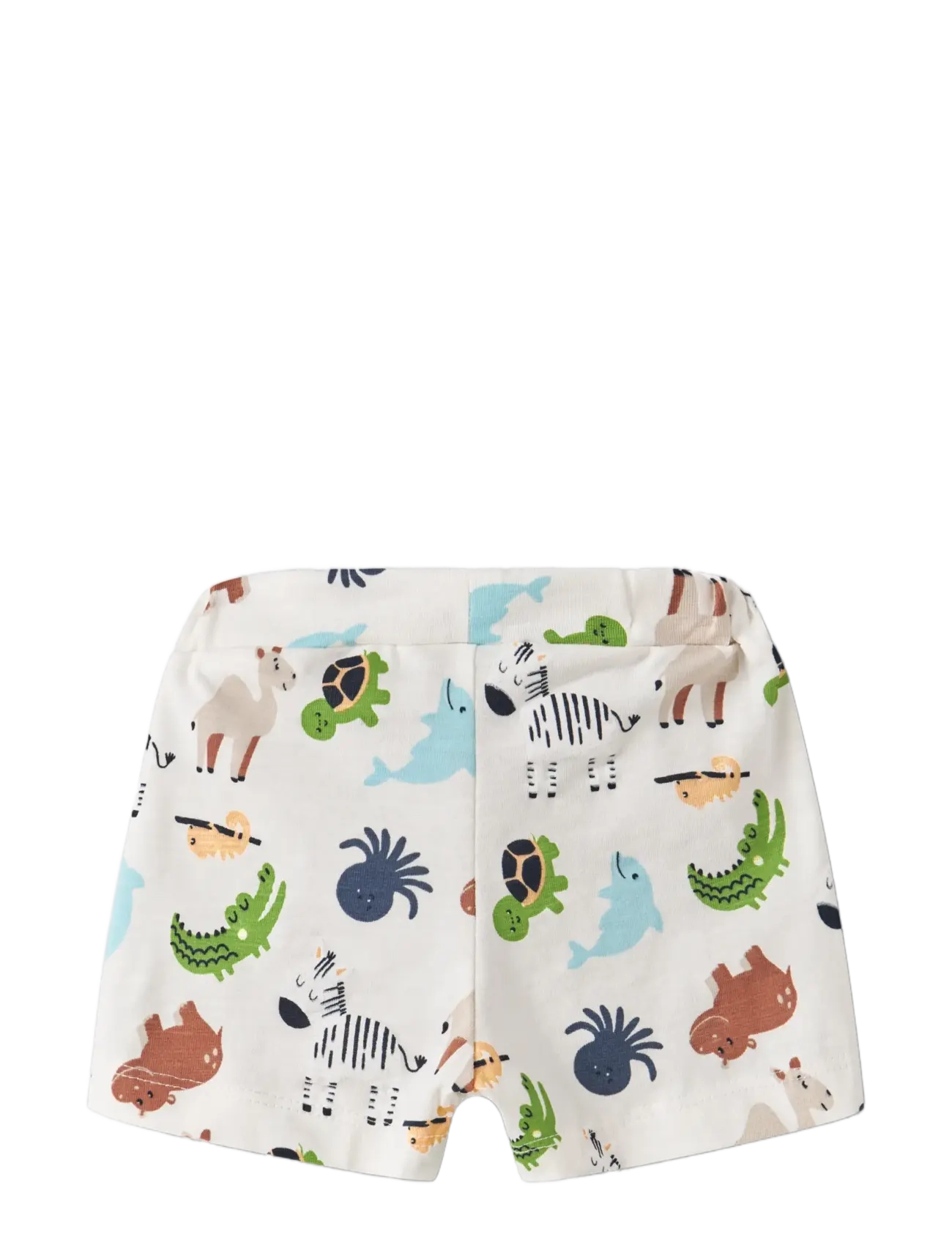 name it - NBMFARI SHORTS - sweatshorts - cloud dancer - 1