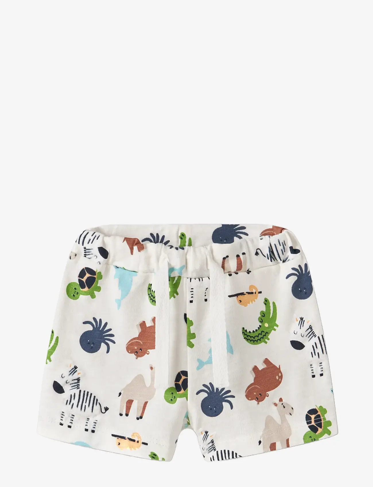 name it - NBMFARI SHORTS - sweatshorts - cloud dancer - 2