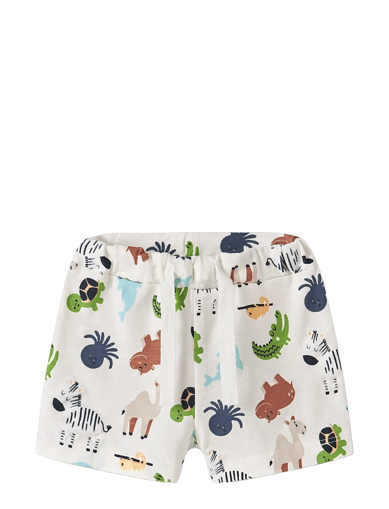 name it - NBMFARI SHORTS - sweatshorts - cloud dancer - 2