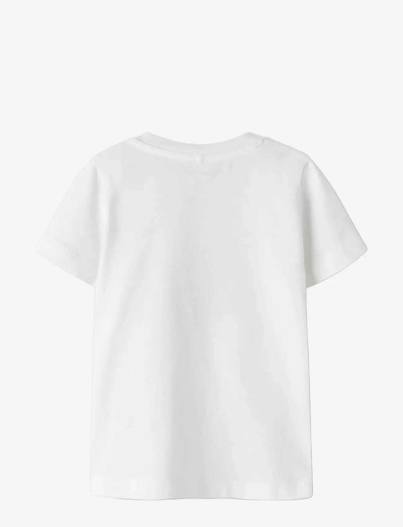 name it - NBMFARTIL SS TOP BOX - kortærmede - cloud dancer - 1