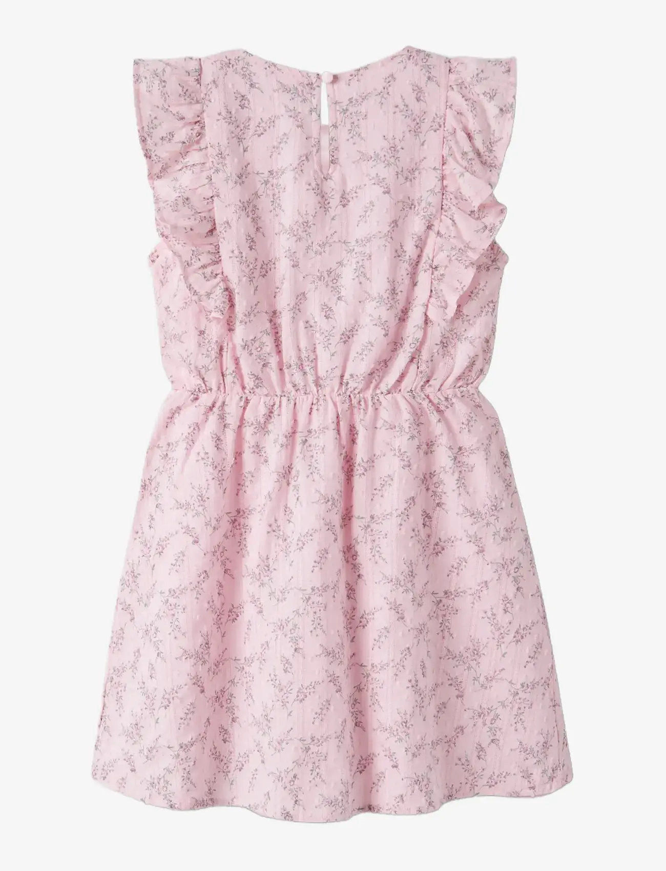 name it - NKFFRITING CAPSL DRESS - lühikeste varrukatega vabaaja kleidid - cradle pink - 1